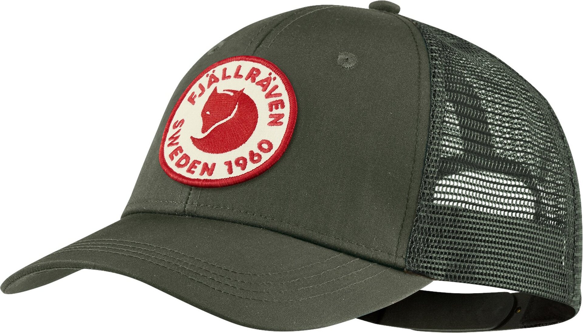 Fjällräven 1960 Logo Långtradarkeps Deep Forest (662)