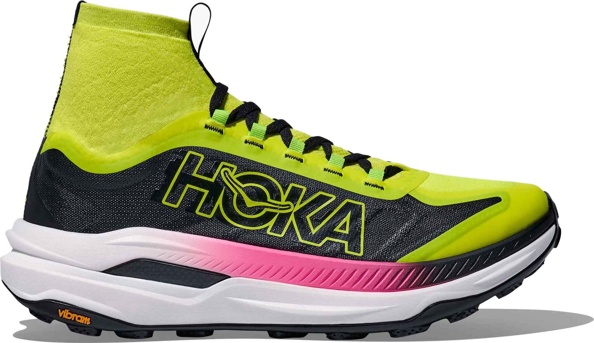 Hoka Tecton X 3 Mens Neon Hoka Citrus/Black