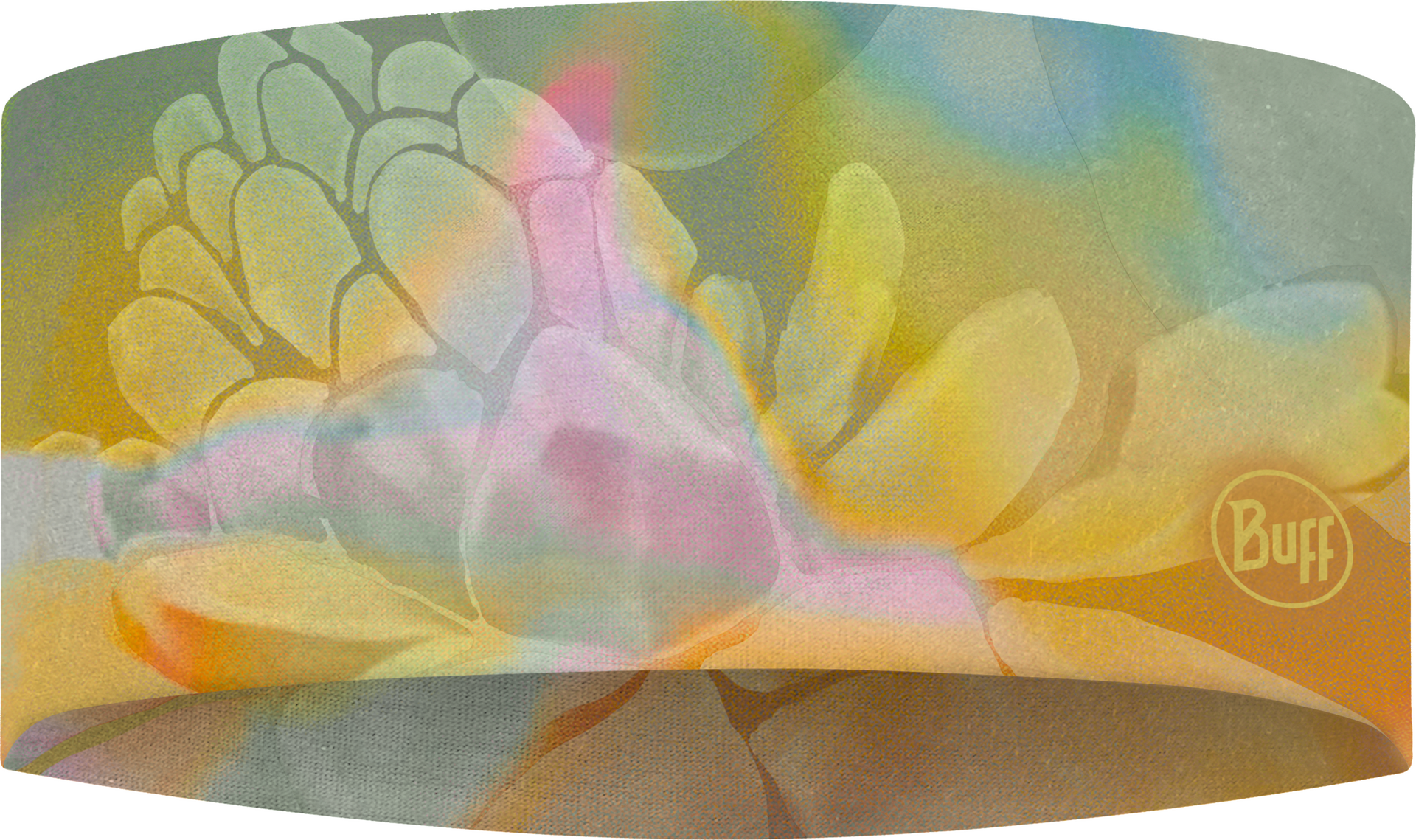 Buff Coolnet UV Wide Headband Esmerald Seagrove Green