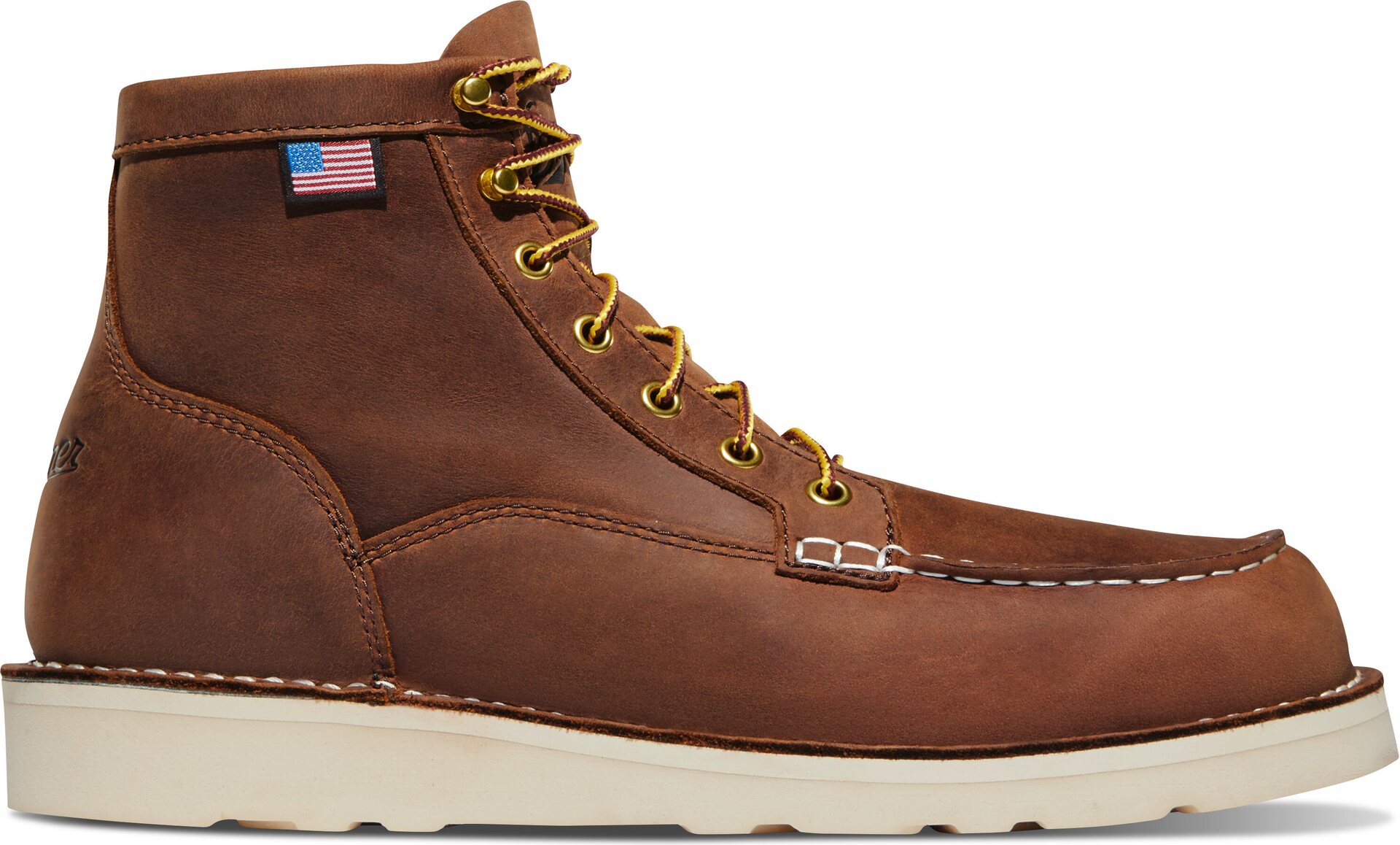 Danner Bull Run Moc Toe Wide Mens Brown