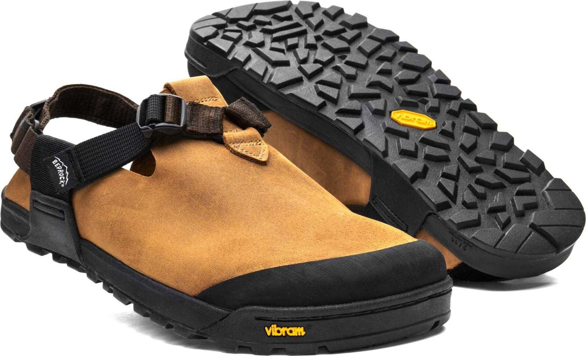 Bedrock Sandals Mountain Clog Brown Nubuck Leather