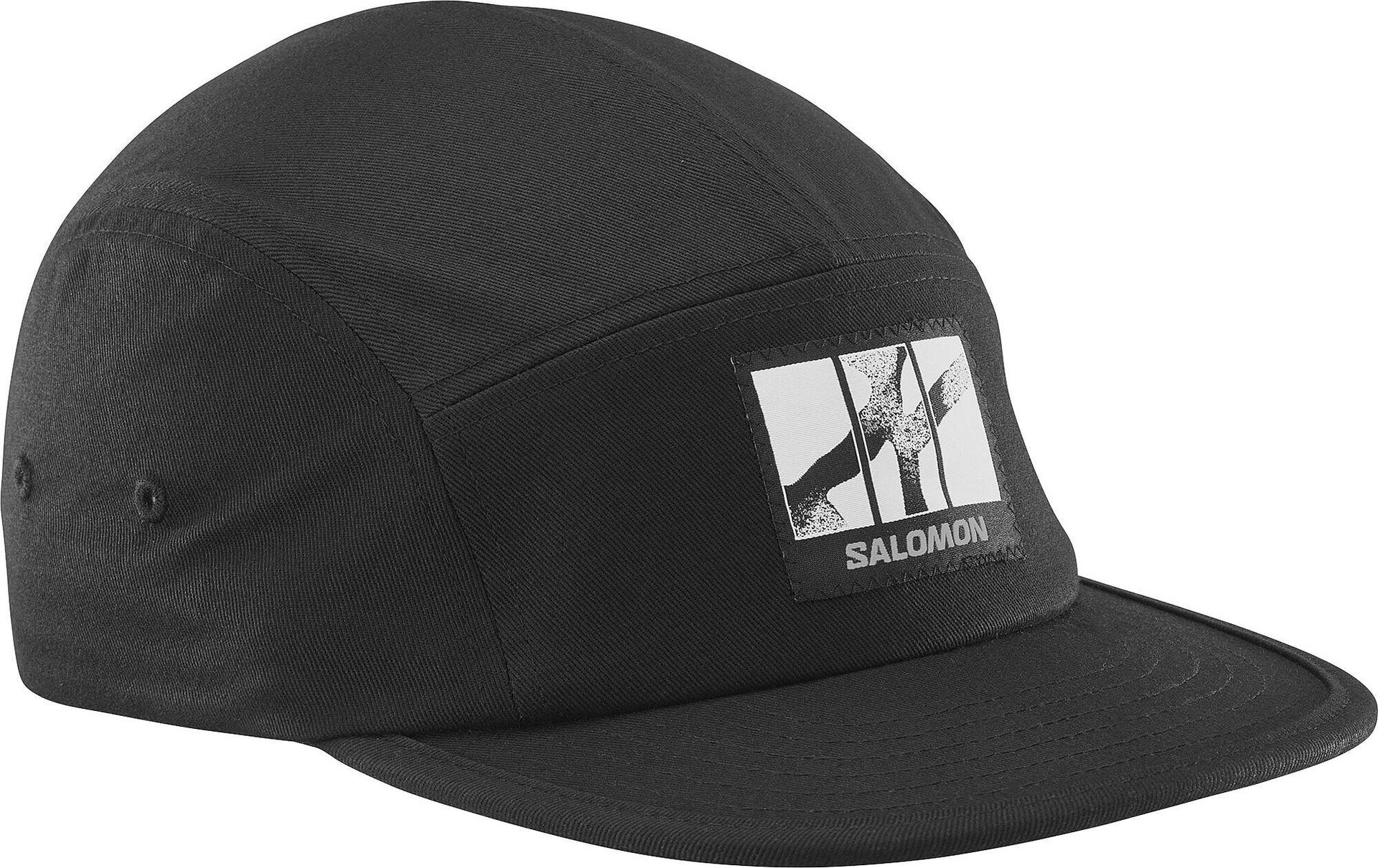 Salomon Wild Rays 5 Panel Cap Deep Black
