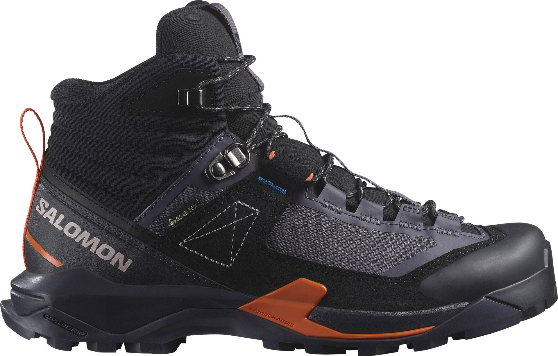 Salomon X Ultra Alpine Mid GTX Womens Nine Iron / Black / Red Orange