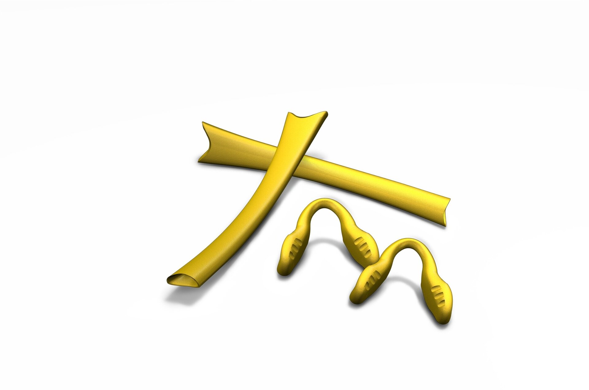 Oakley Radar Frame Accessory Kit Lemon Peel