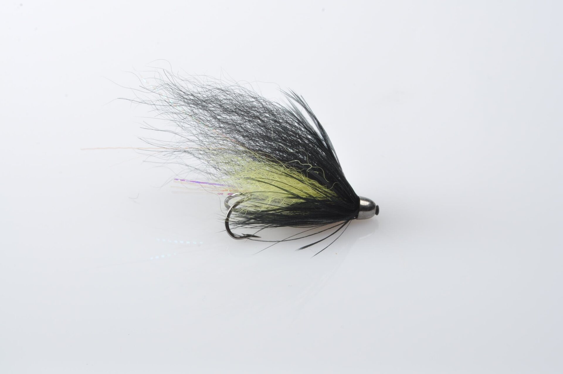 Micro Brass Tube Fly Black / Yellow
