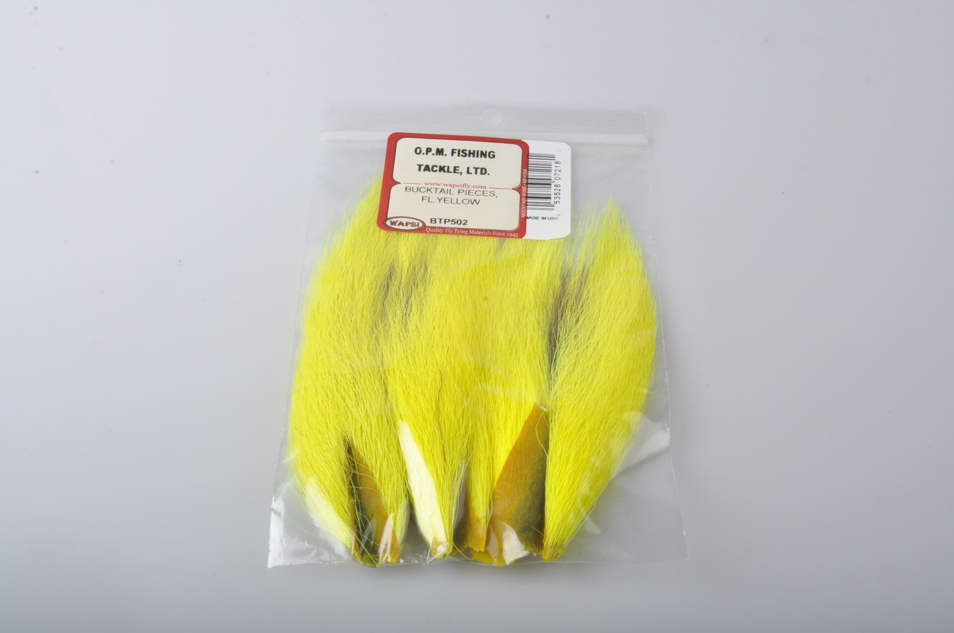 Wapsi Bucktail pieces FL. Yellow