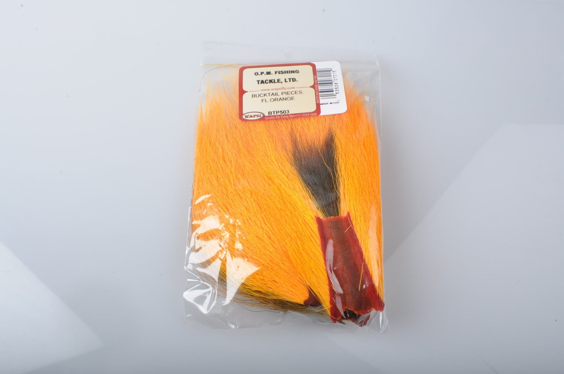 Wapsi Bucktail pieces FL. Orange