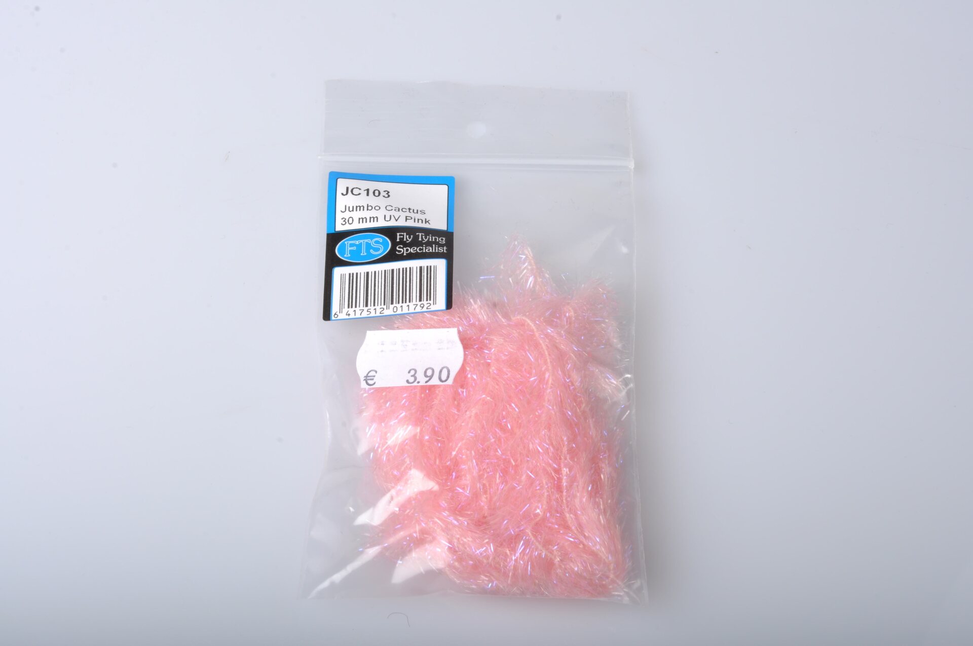 FTS Jumbo Cactus 30mm Chenille UV Pinkki