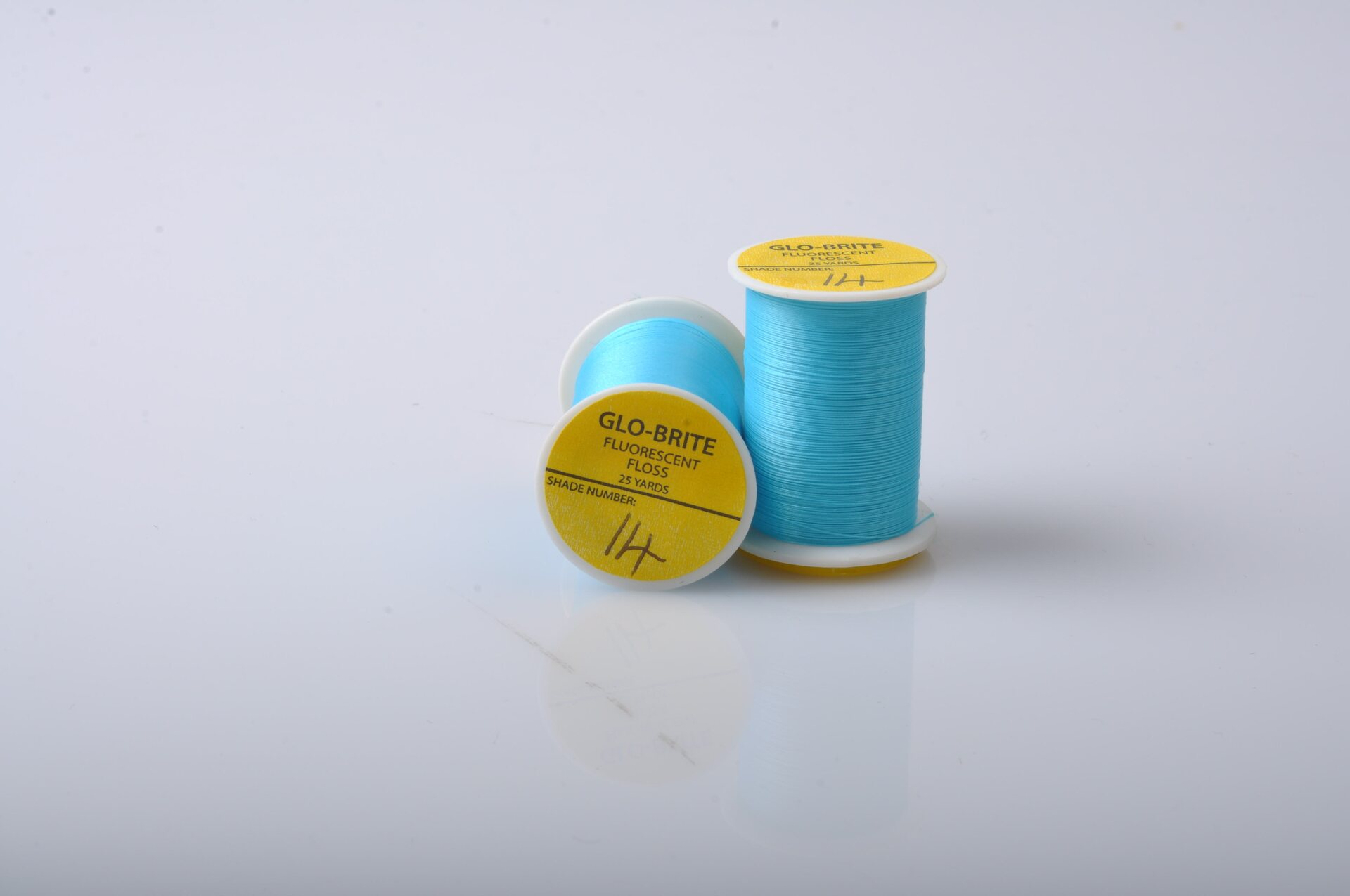 Veniard Glo-Brite Fluorescent Floss 25 Yards No.14 Blue