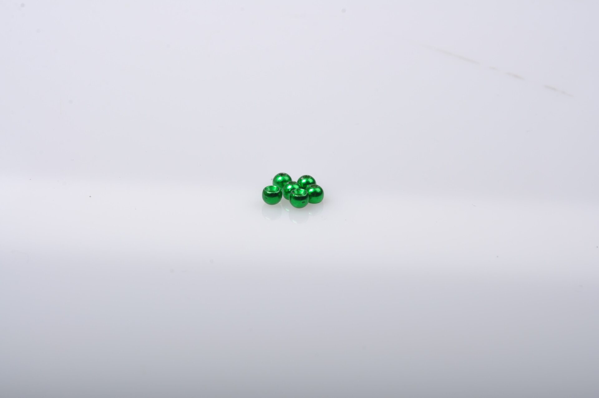 FTS Tungsten Lucent Beads 20pcs Deep Emerald