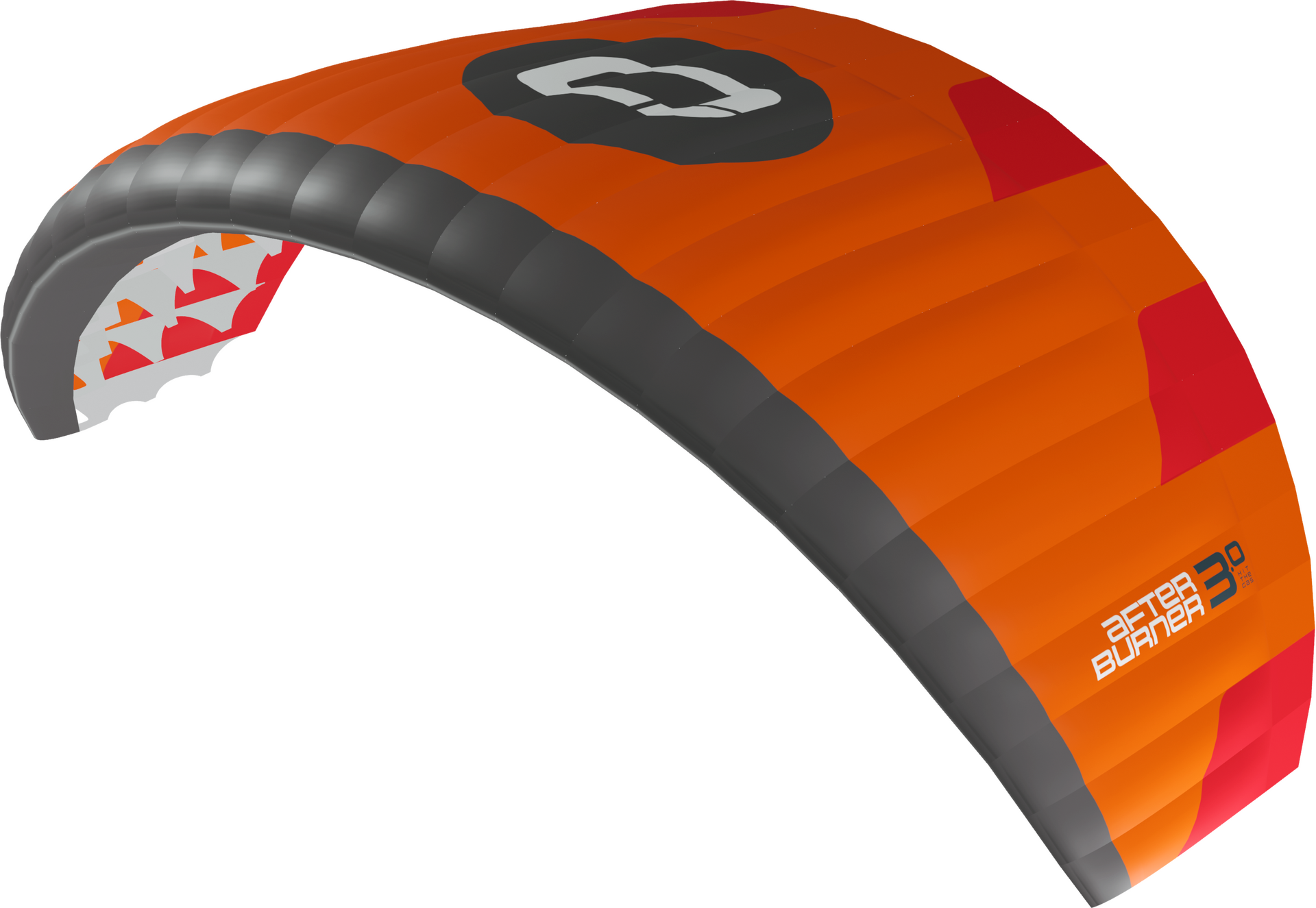 Ozone Afterburner V1 Parawing 3.6m² Carbon Grey/Orange/Red