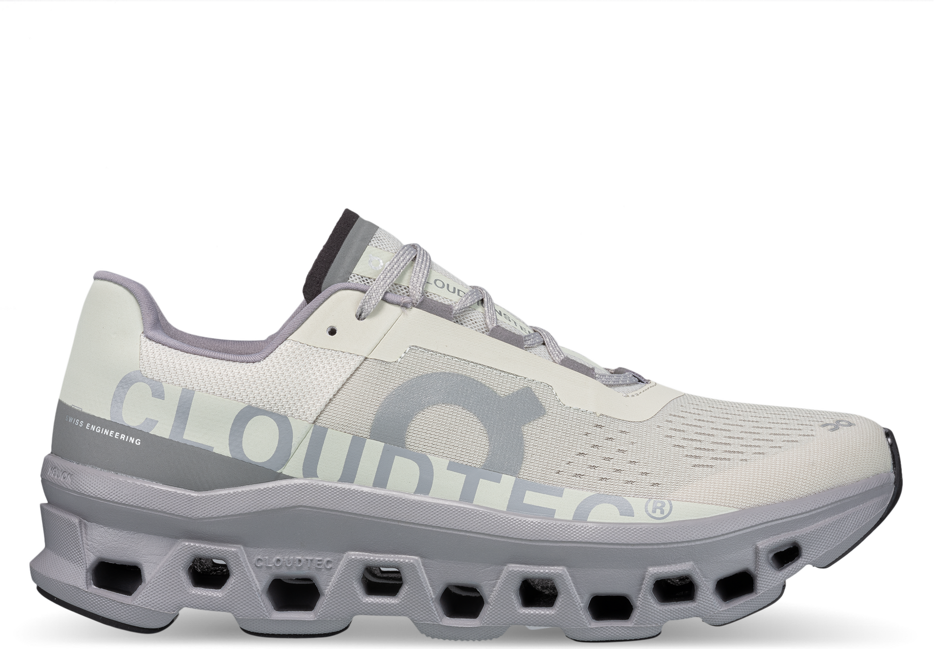 On Cloudmonster Mens Ice / Alloy