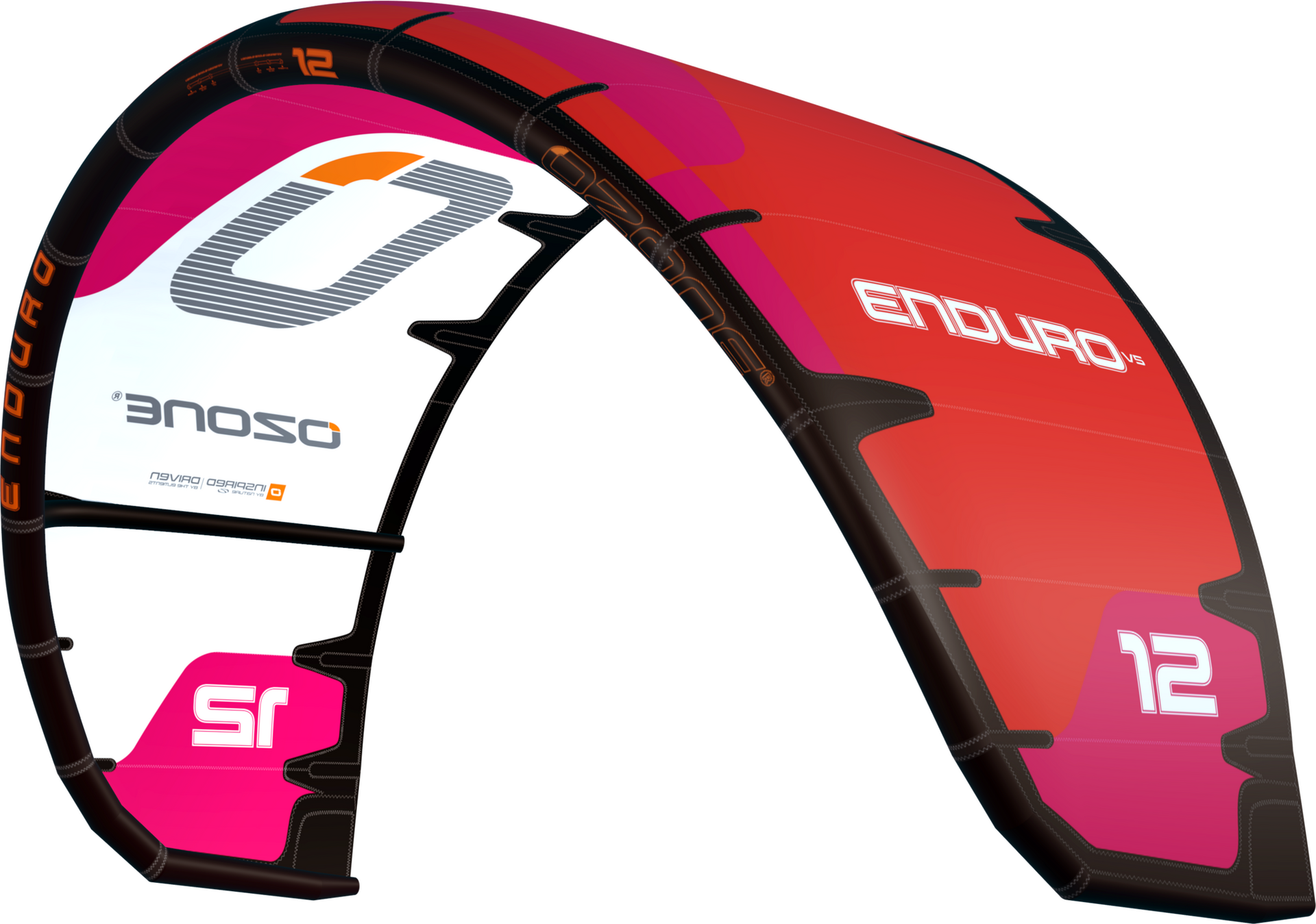 Ozone Enduro V5 Kite Only 14m² Red/Rubine Red/White