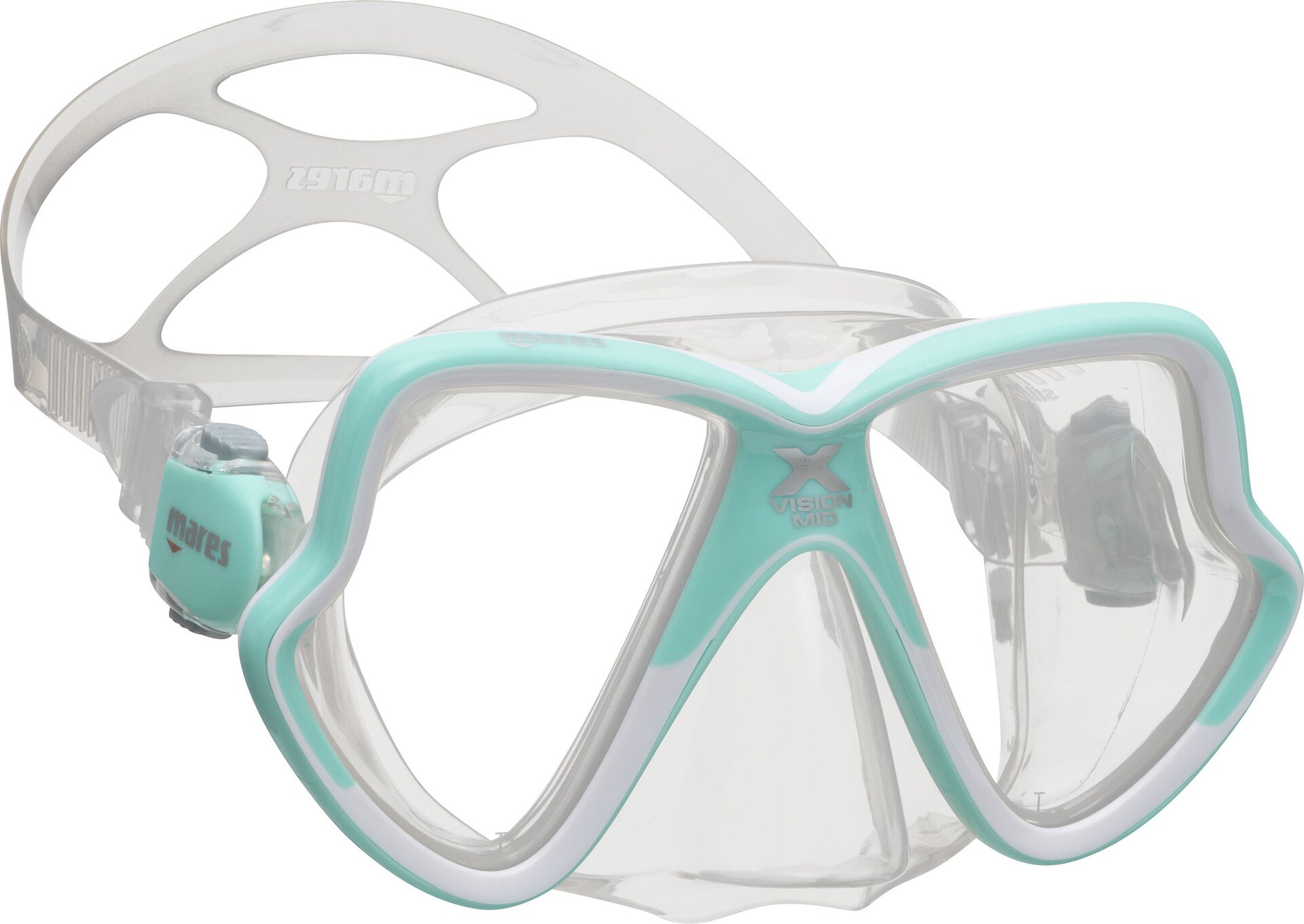 Mares X-Vision Mid 2.0 Aqua White / Clear