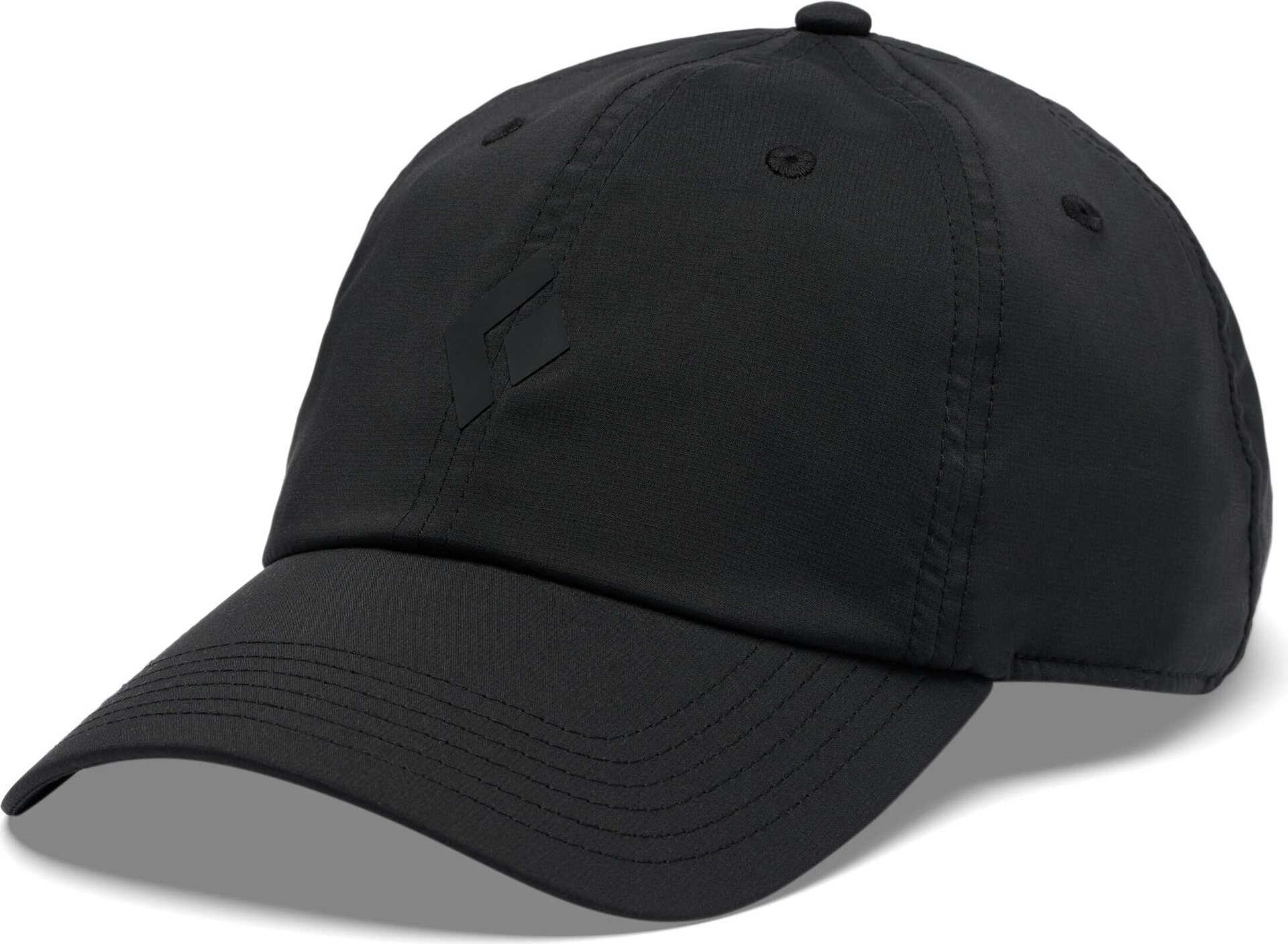 Black Diamond Synthetic Dad Hat Black-Black Icon Logo