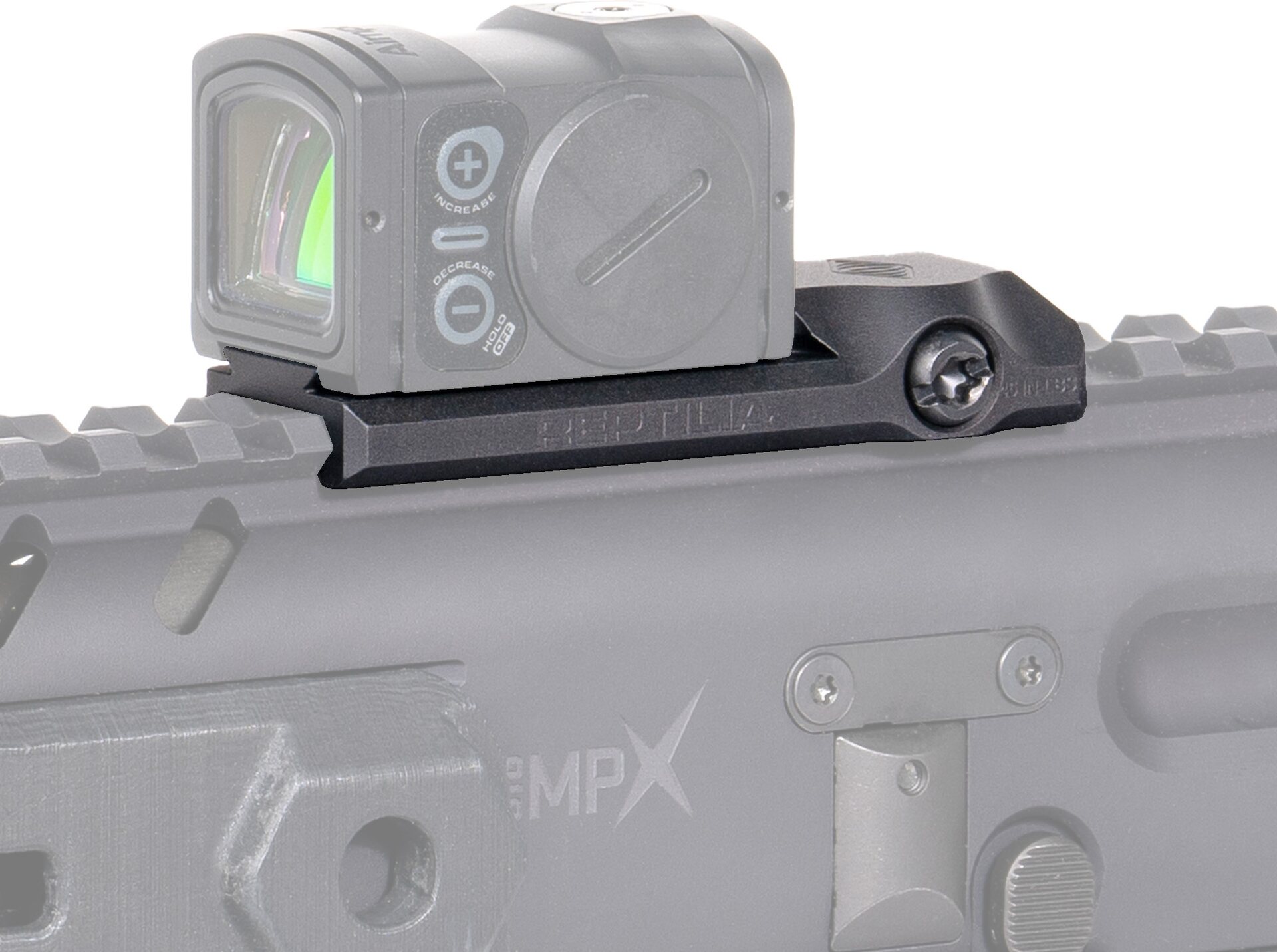 Reptilia DOT Mount for Aimpoint® ACRO AND Steiner Optics® MPS™ – Low Height Black