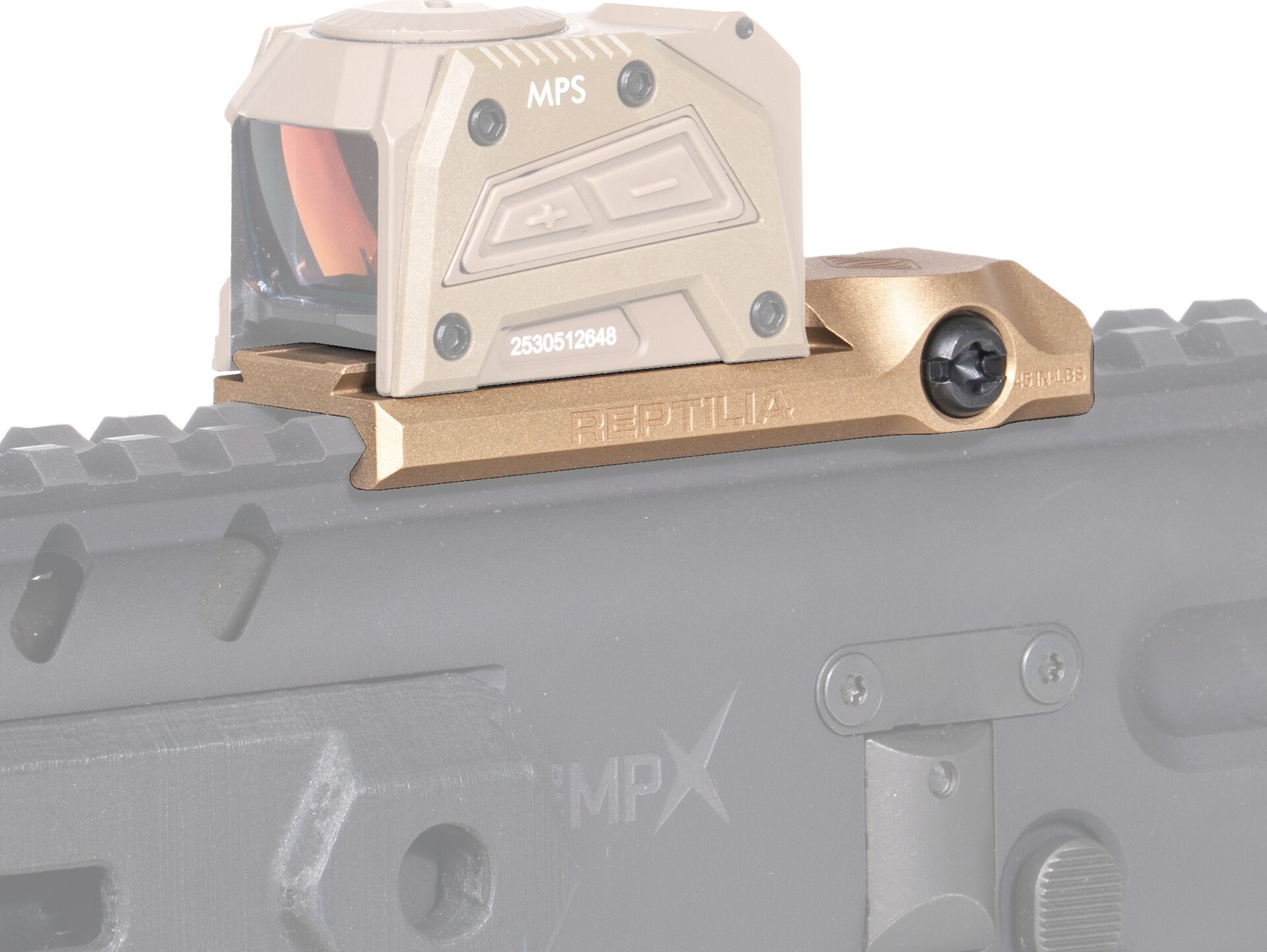 Reptilia DOT Mount for Aimpoint® ACRO AND Steiner Optics® MPS™ – Low Height FDE