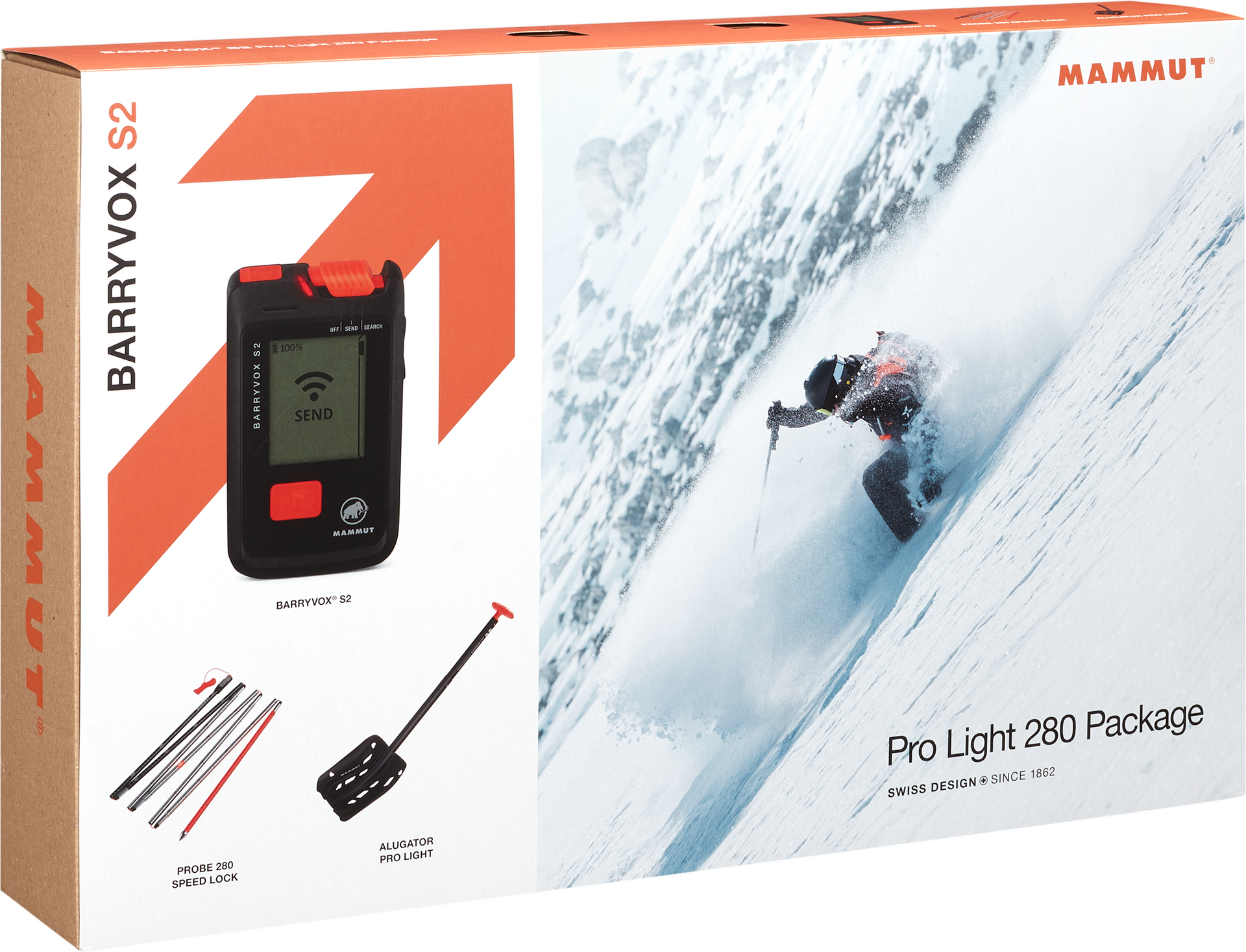 Mammut Barryvox S2 Pro Light 280 Package Black