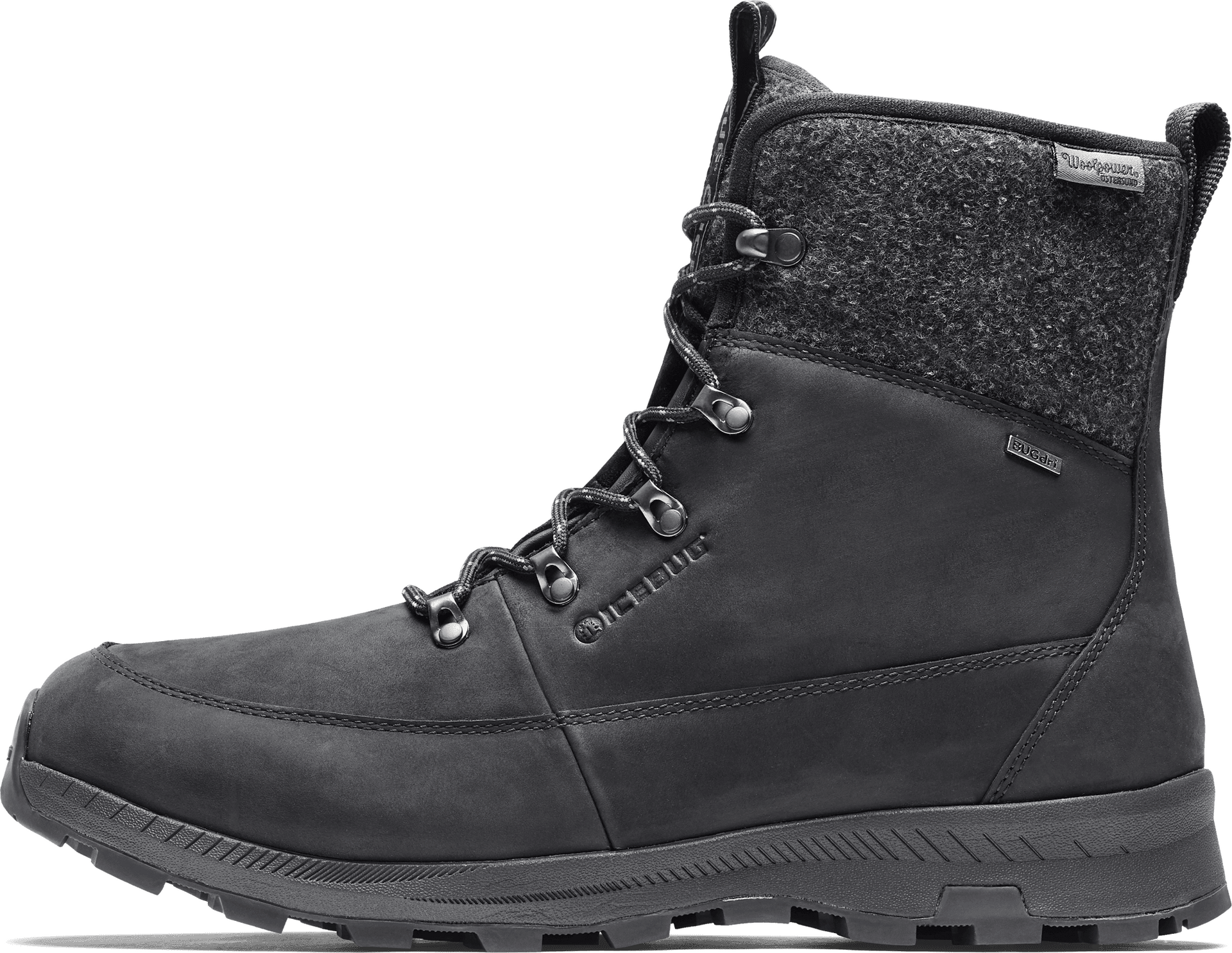 Icebug Adak ReWool Michelin Mens Black / Grey