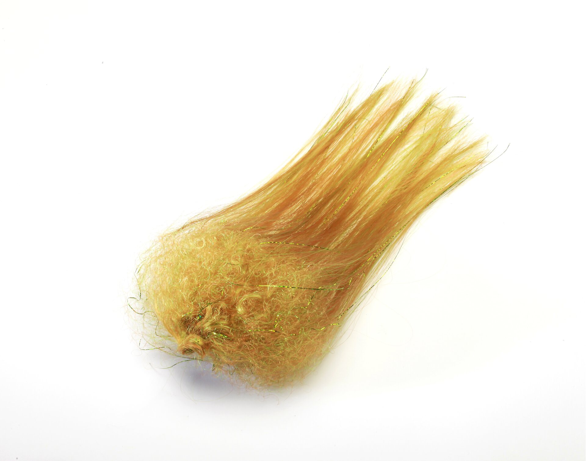 Hedron Inc. Big Fly Fiber curled Golden Olive