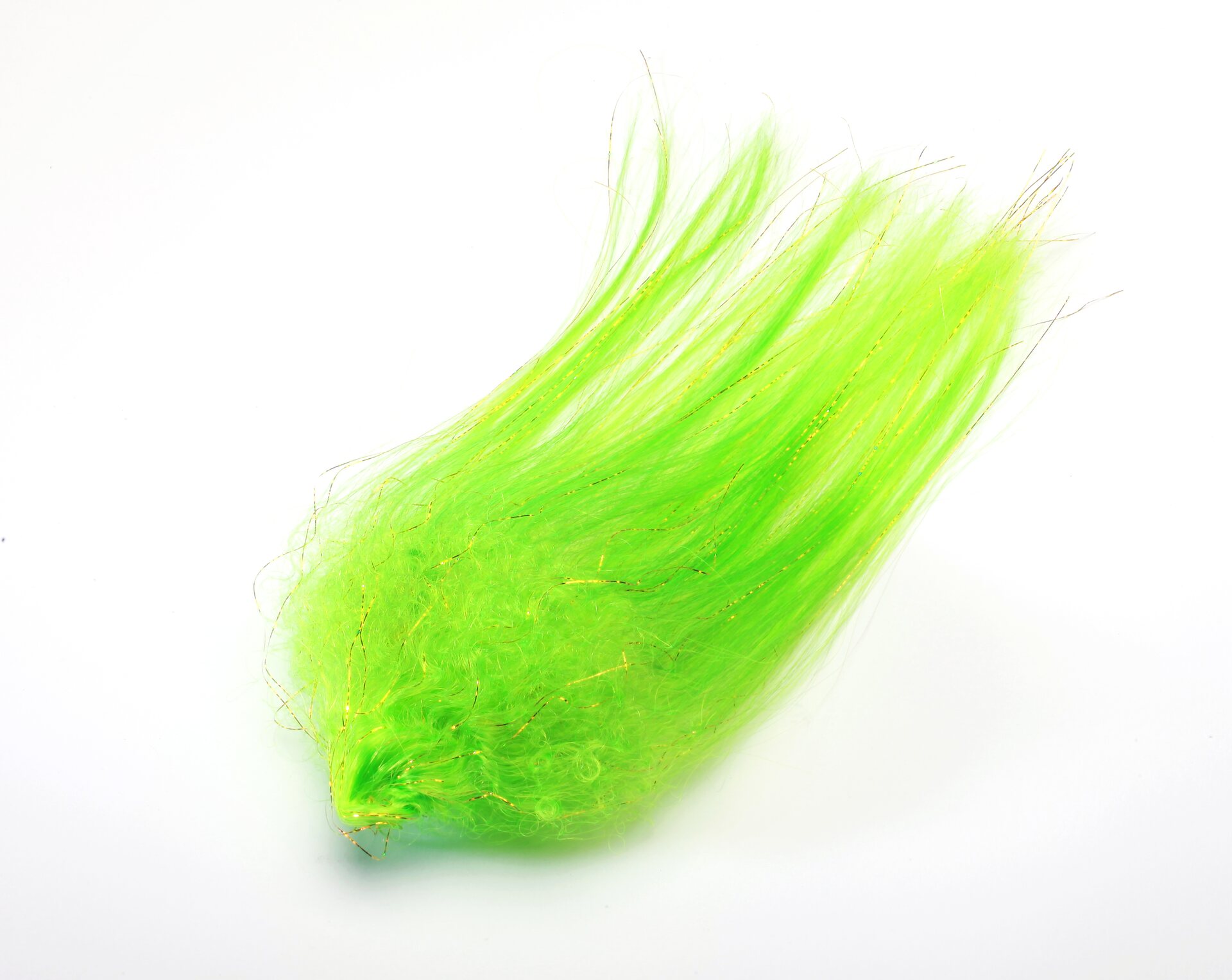 Hedron Inc. Big Fly Fiber curled Green Hornet