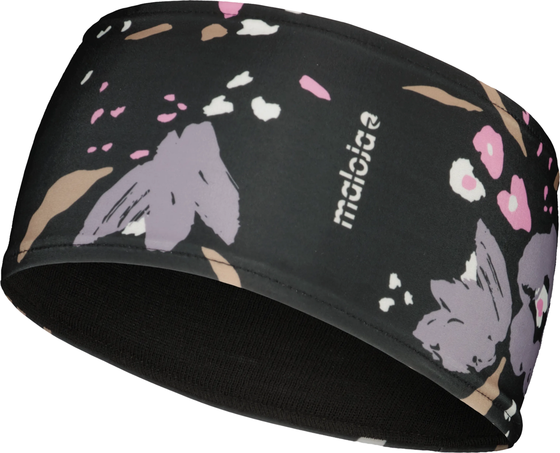 Maloja JainzenbergM. Headband Deep Black Brushflower