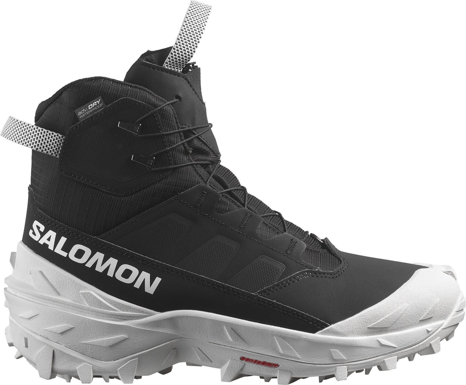 Salomon Crosstrak Powder WP Mens Black / Black / White