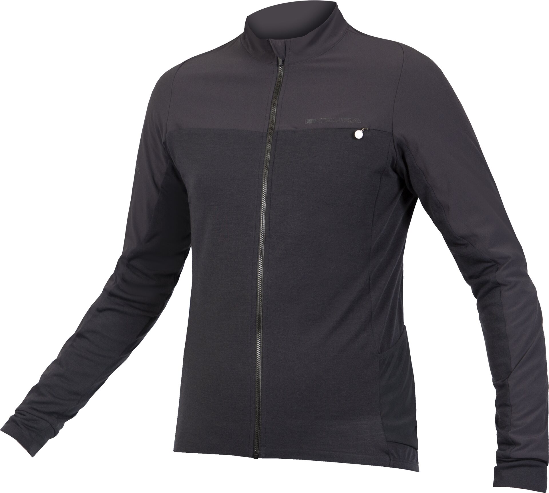 Endura GV500 Long Sleeve Jersey Mens Black