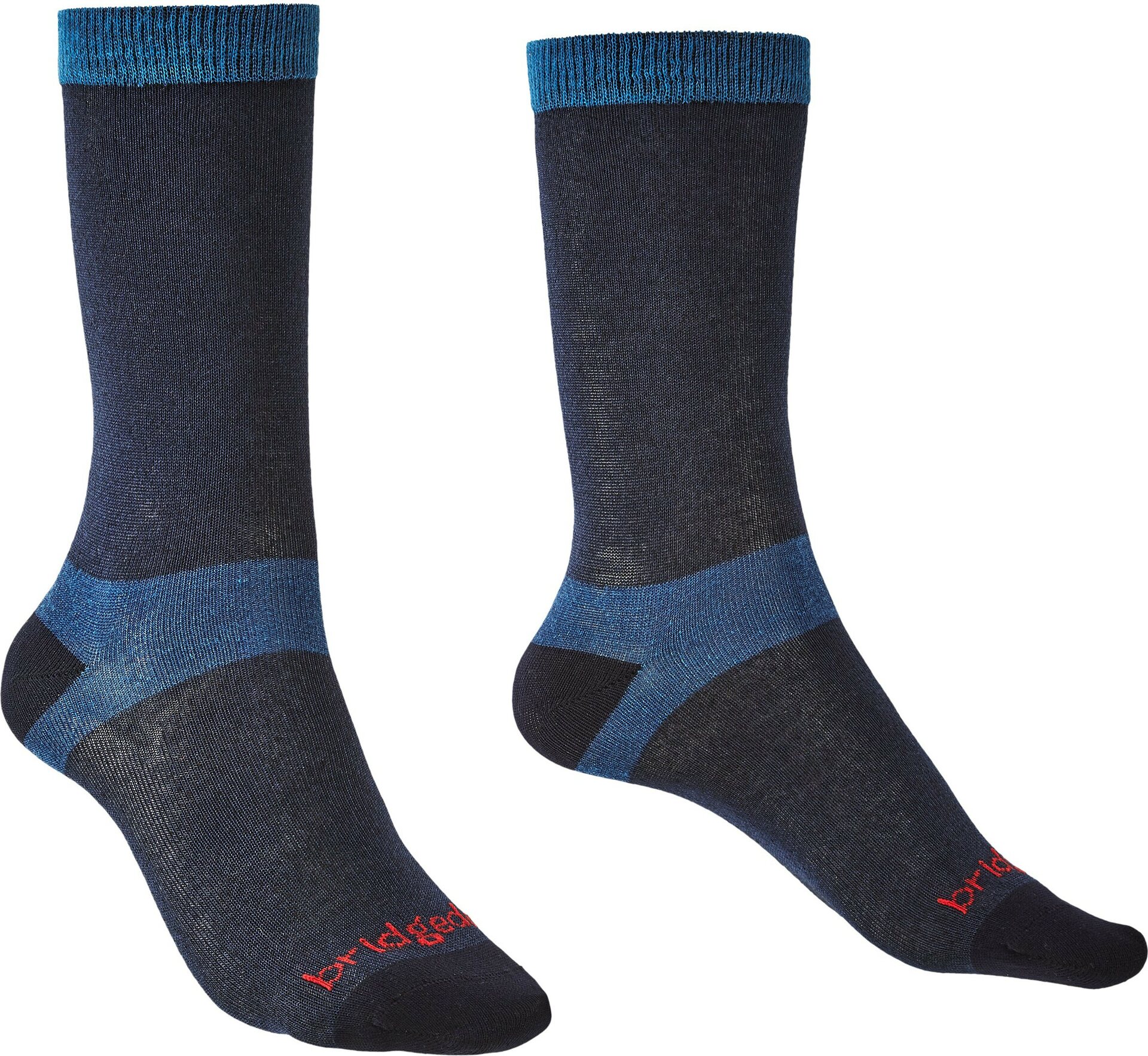 Bridgedale Coolmax Liner Womens (2 pairs) Navy