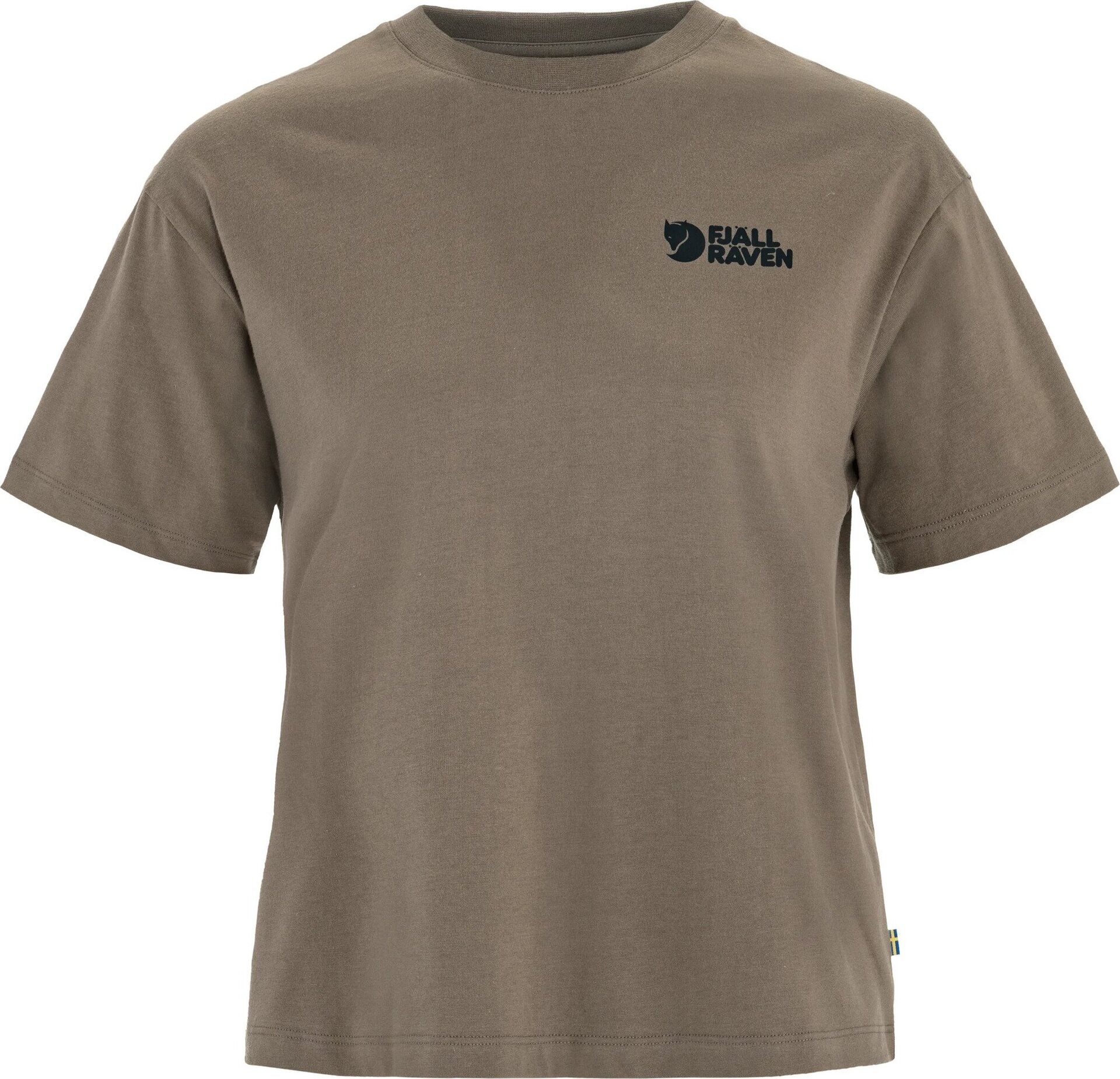 Fjällräven Forest Walk T-shirt Womens Suede Brown (244)