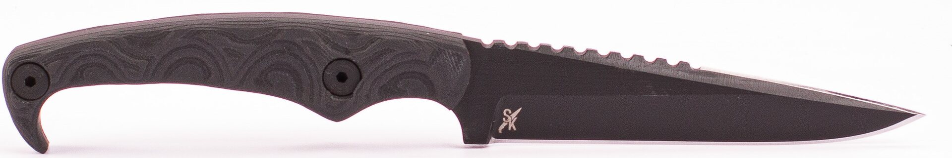 Stroup Knives MK2, Cerakote Black