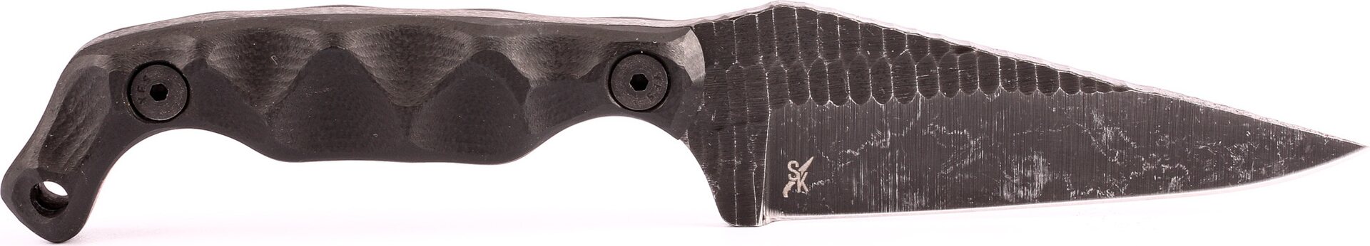 Stroup Knives Bravo 5 - G10, Acid Etched Black