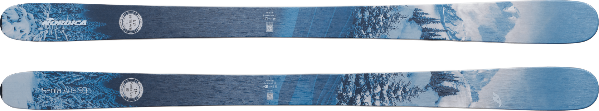 Nordica Santa Ana 93 (Flat) Blue / White