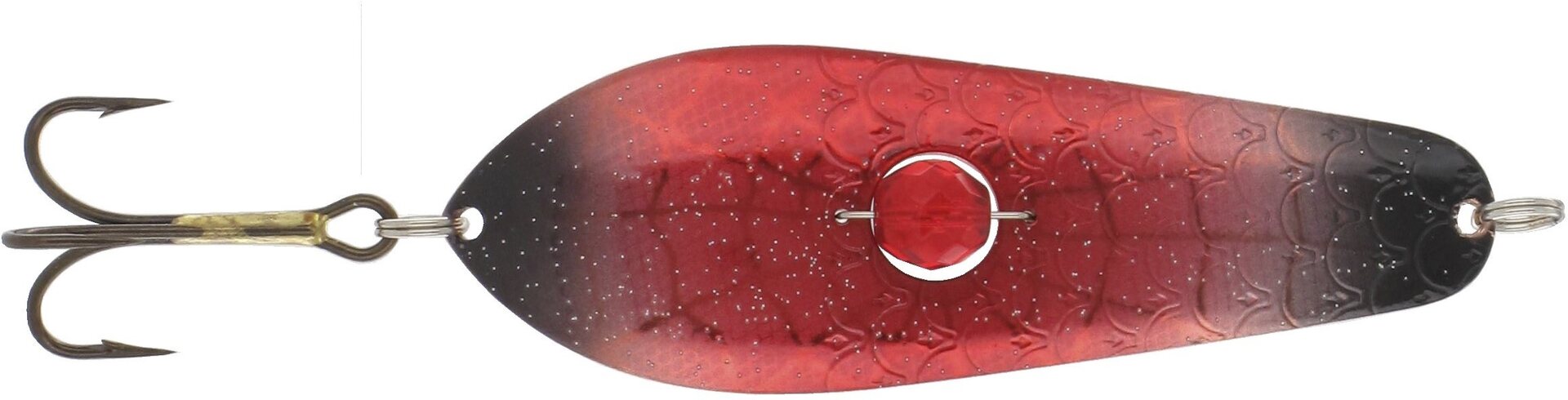 Kuusamon Uistin Räsänen 90mm/28g Helmi GL/BL/R-C, UV