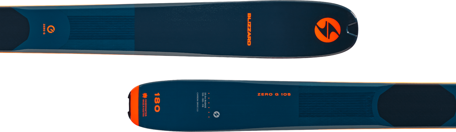 Blizzard Zero G 105 Blue / Orange