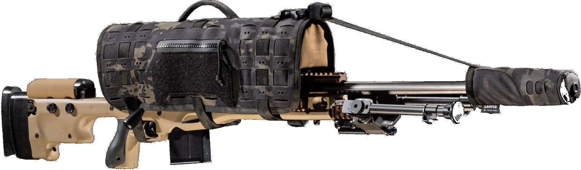 FROG.PRO Precision Rifle Scope Cover Multicam Black