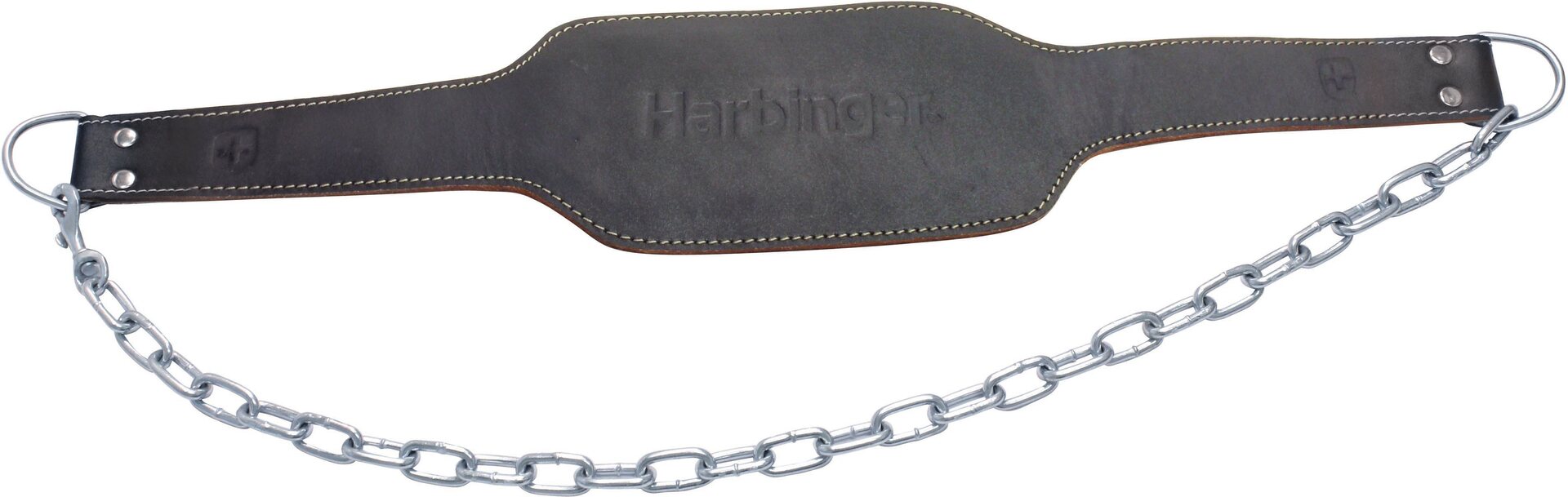 Harbinger Leather Dip Belt Black