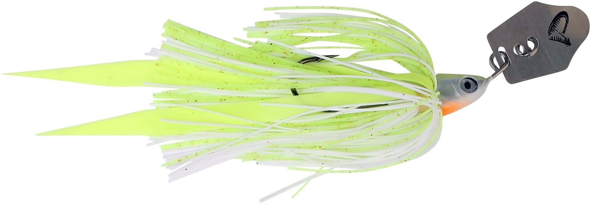 Savage Gear Crazy Blade Jig White Yellow Silver
