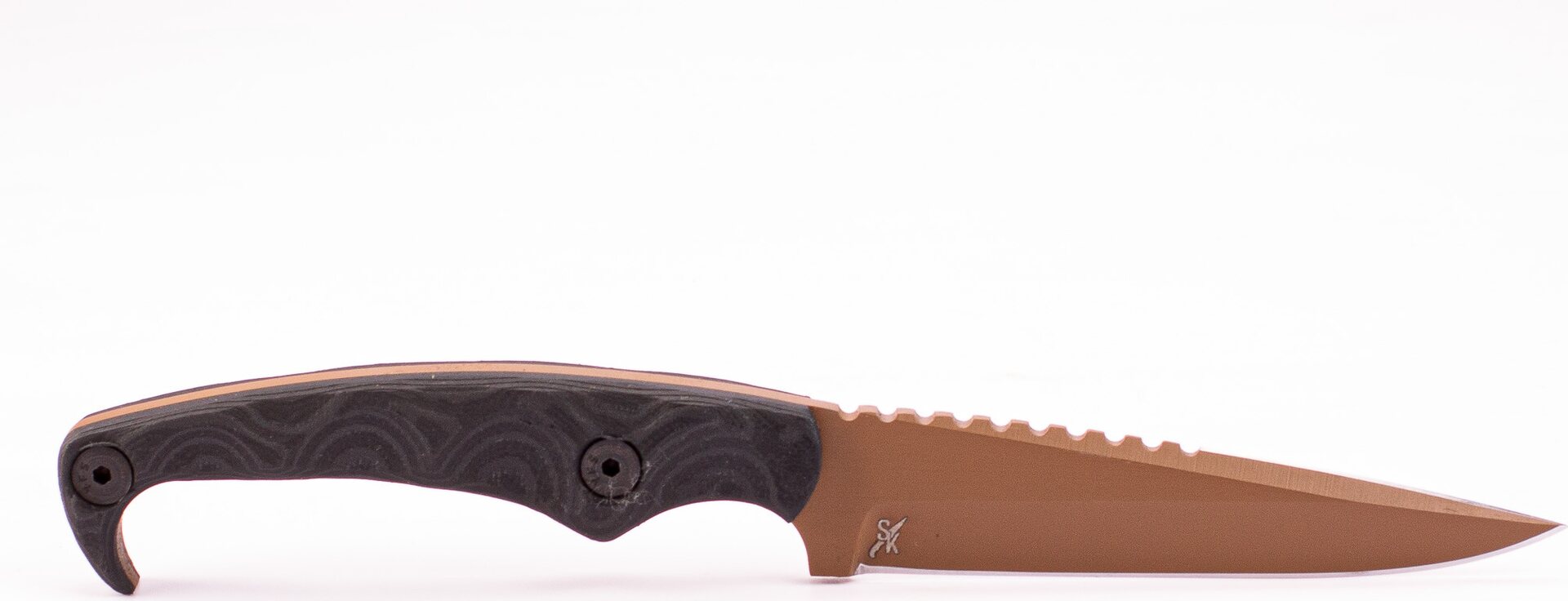 Stroup Knives MK2, Cerakote FDE