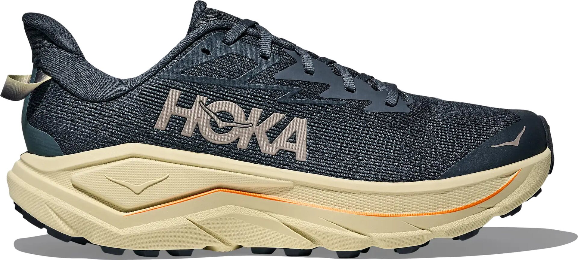 Hoka Challenger 8 Wide Mens Faded Navy / Pampass Grass