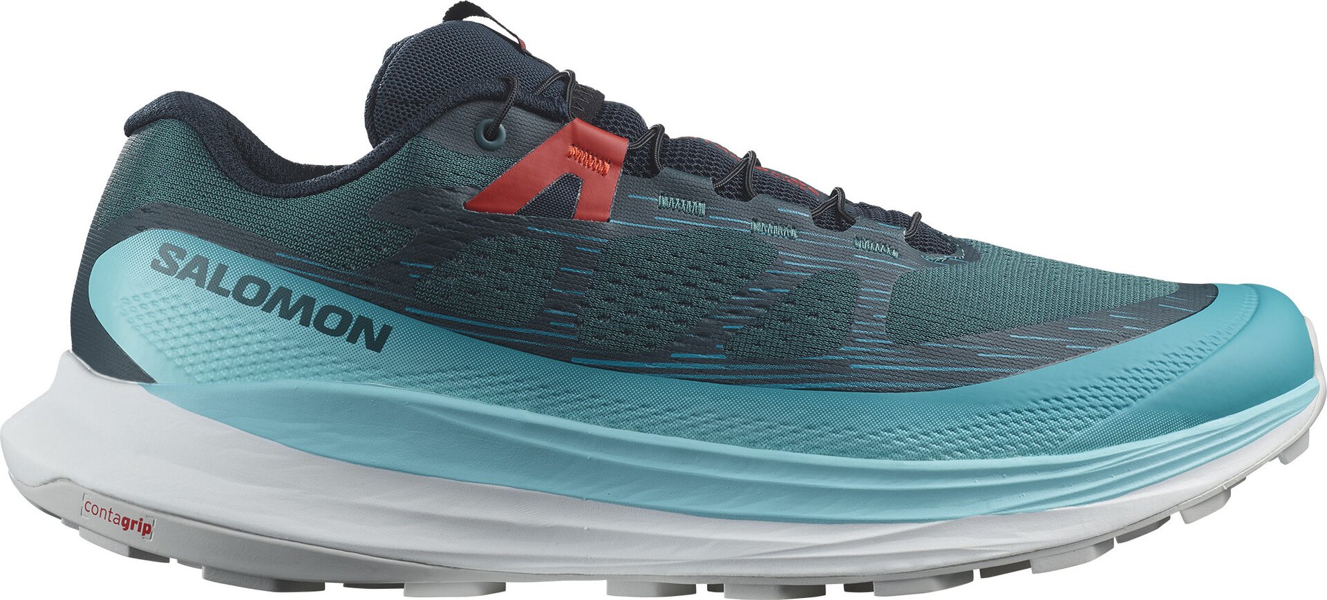 Salomon Ultra Glide 2 Wide Mens Atlantic Deep / Blue Radiance / Fiery Red