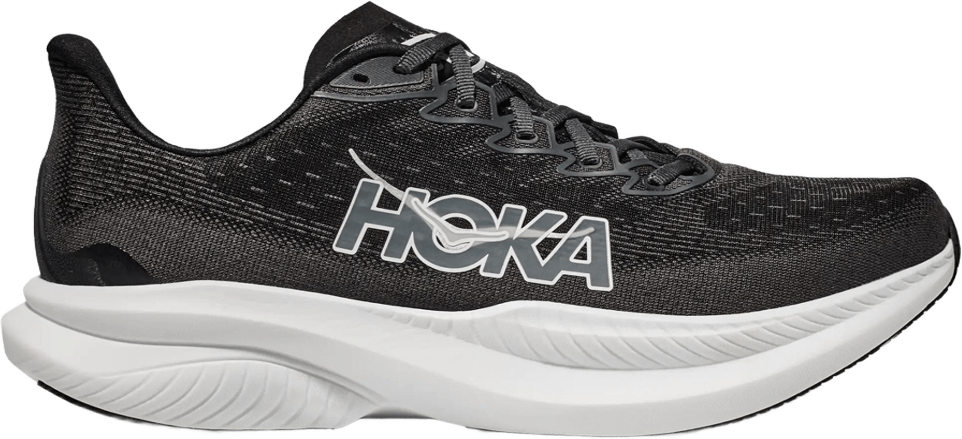 Hoka Mach 6 Womens Black / White