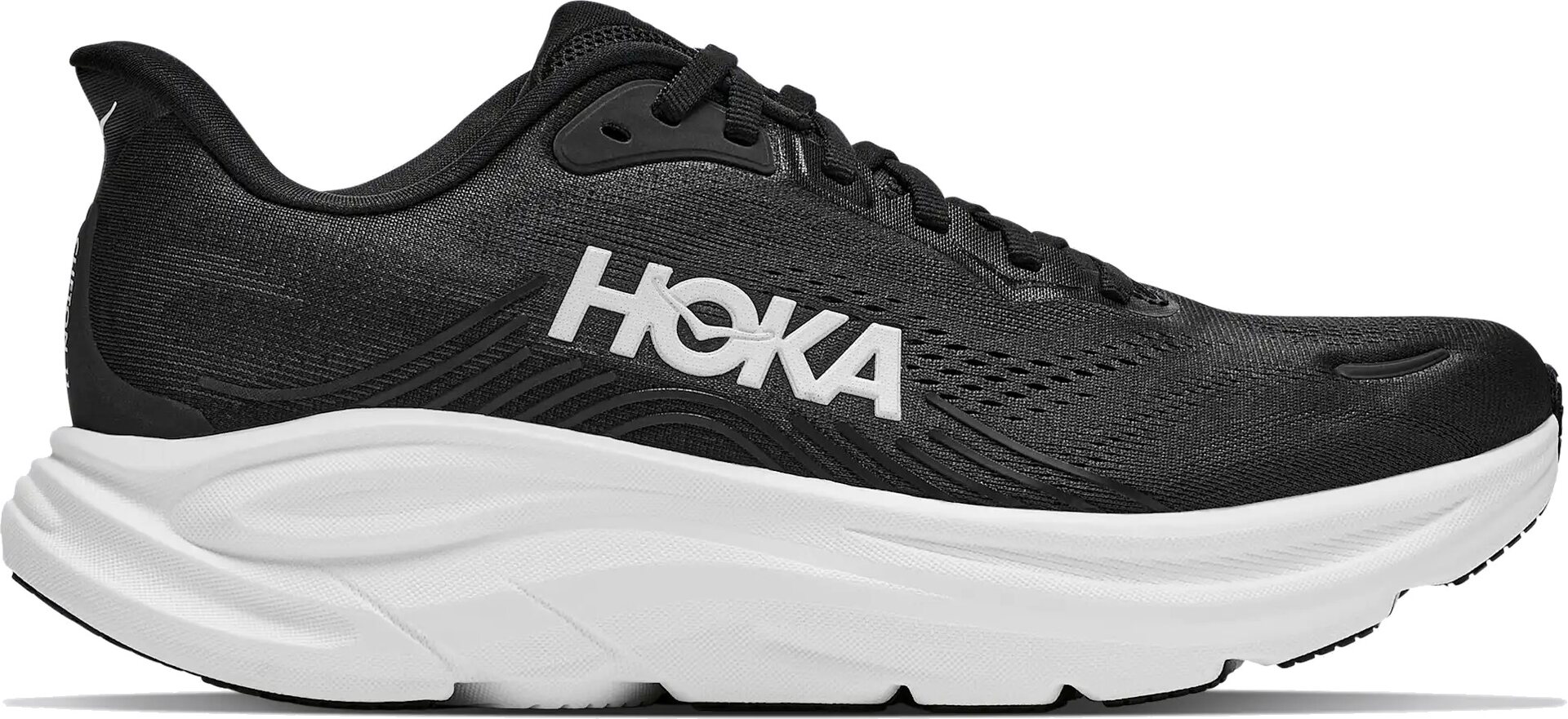 Hoka Clifton 11 Wide Mens Black / White