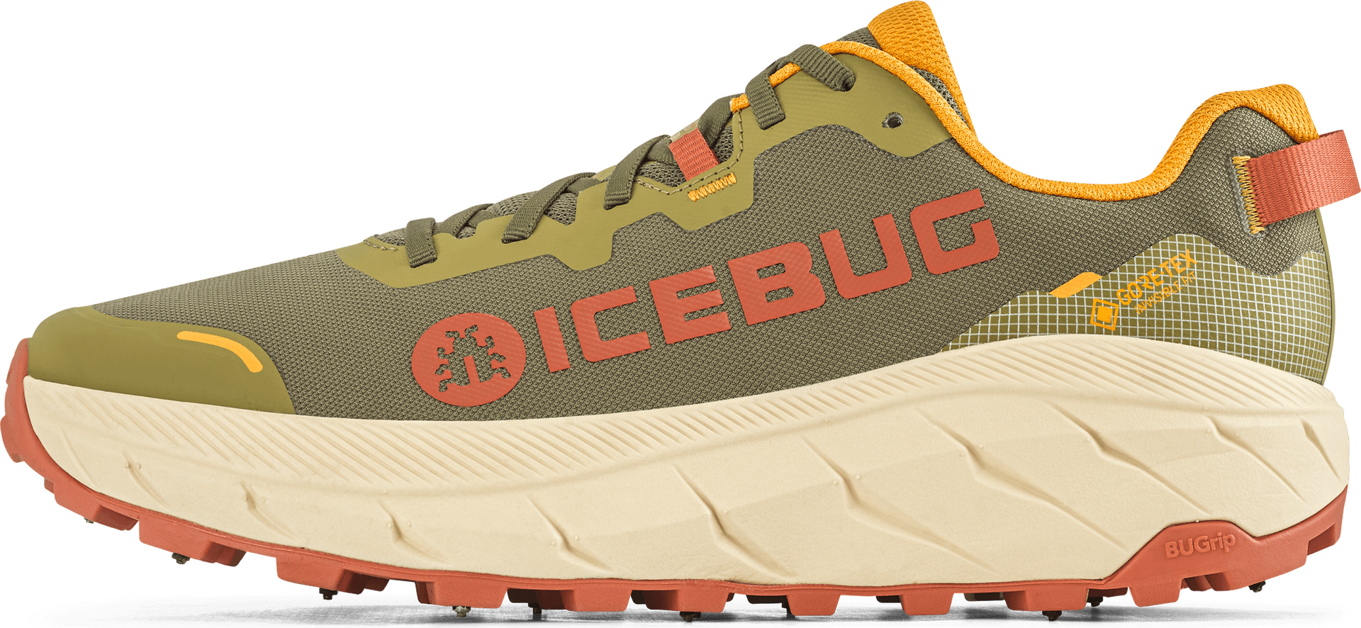Icebug Arcus 2 BUGrip GTX Mens Olive / Terracotta