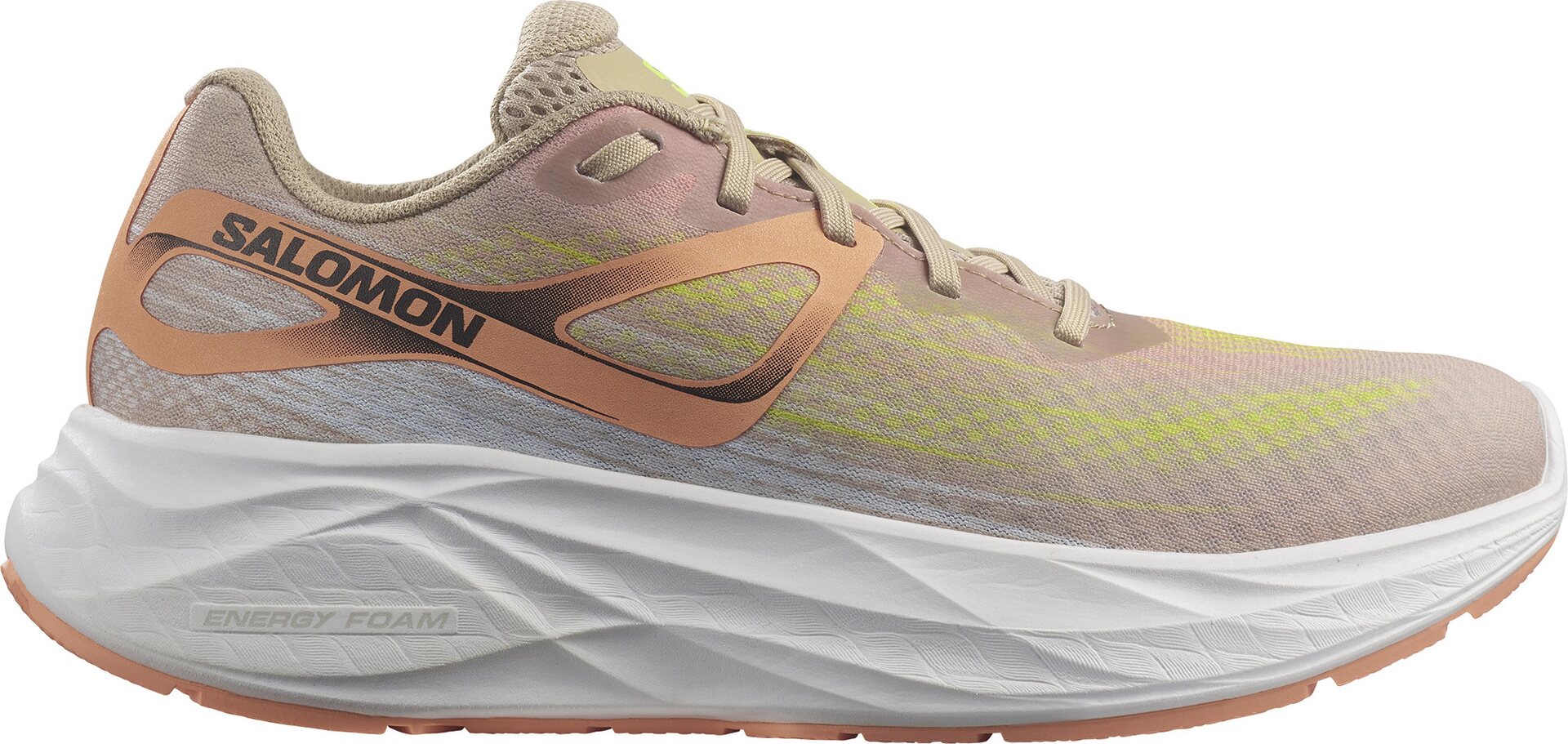Salomon Aero Glide Womens Safari / White / Cantaloupe