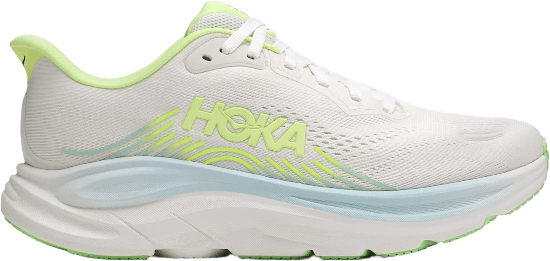 Hoka Clifton 11 Womens Frost / Neon Yuzu