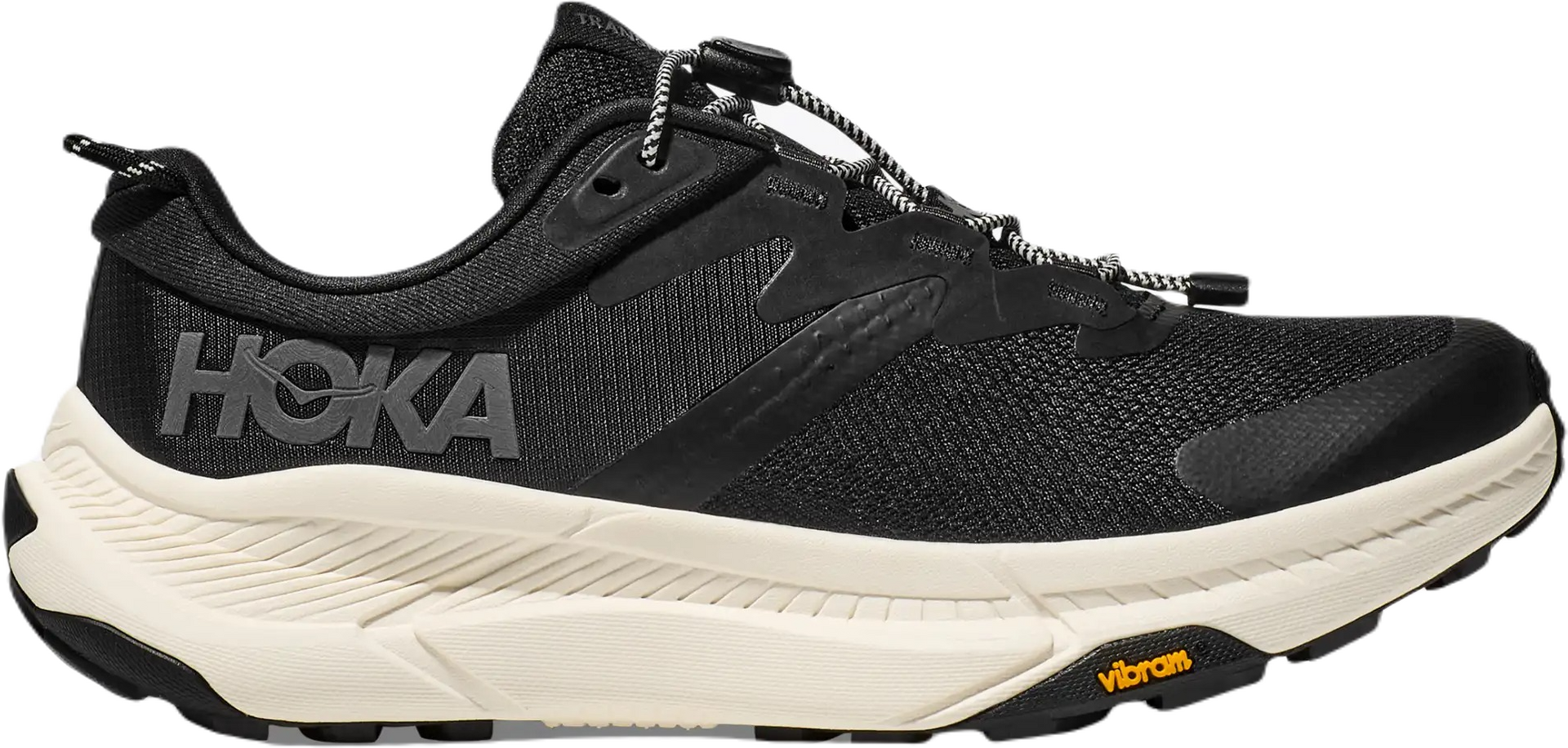 Hoka Transport Wide Mens Black/Alabaster