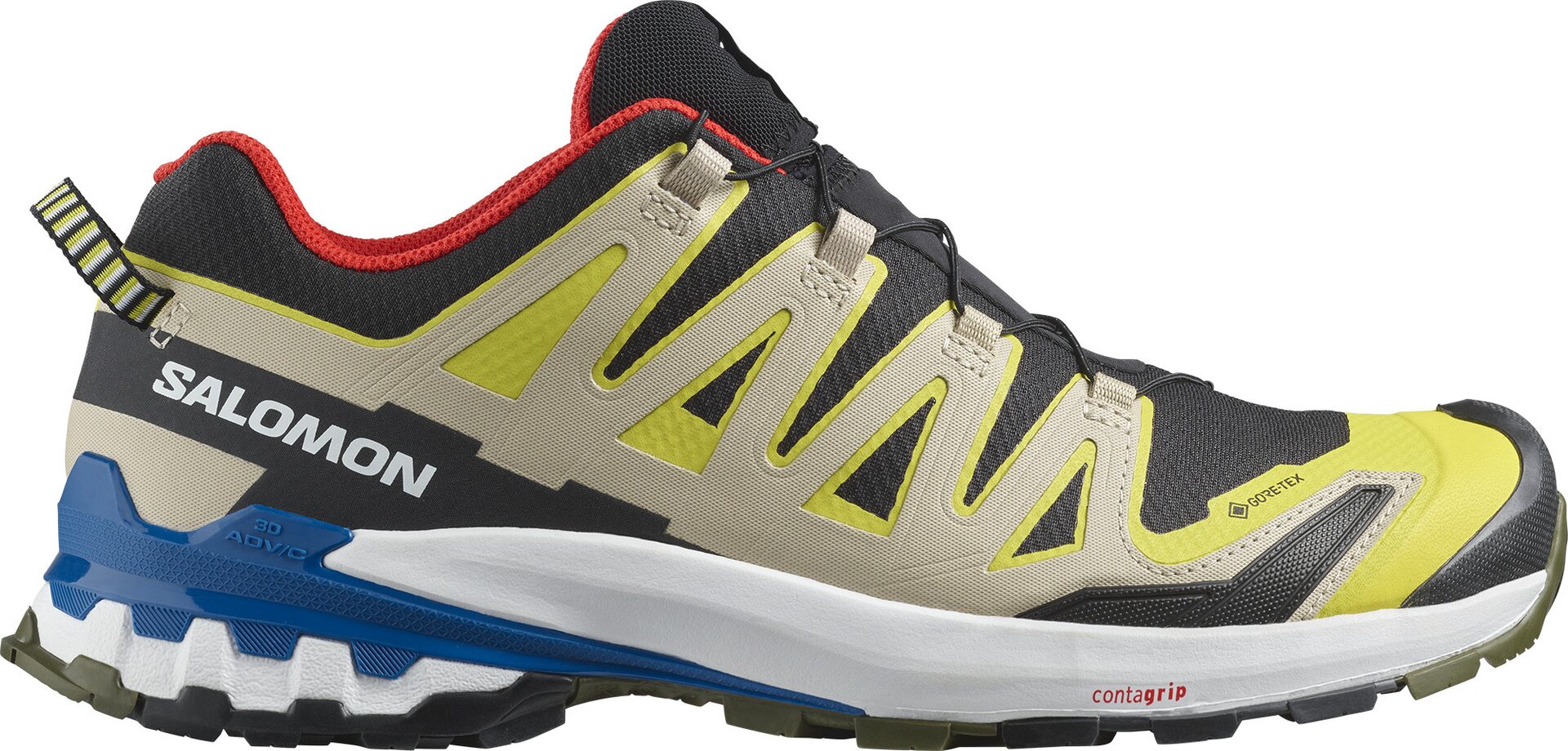 Salomon XA PRO 3D V9 GTX Mens Black / Buttercup / Lapis Blue