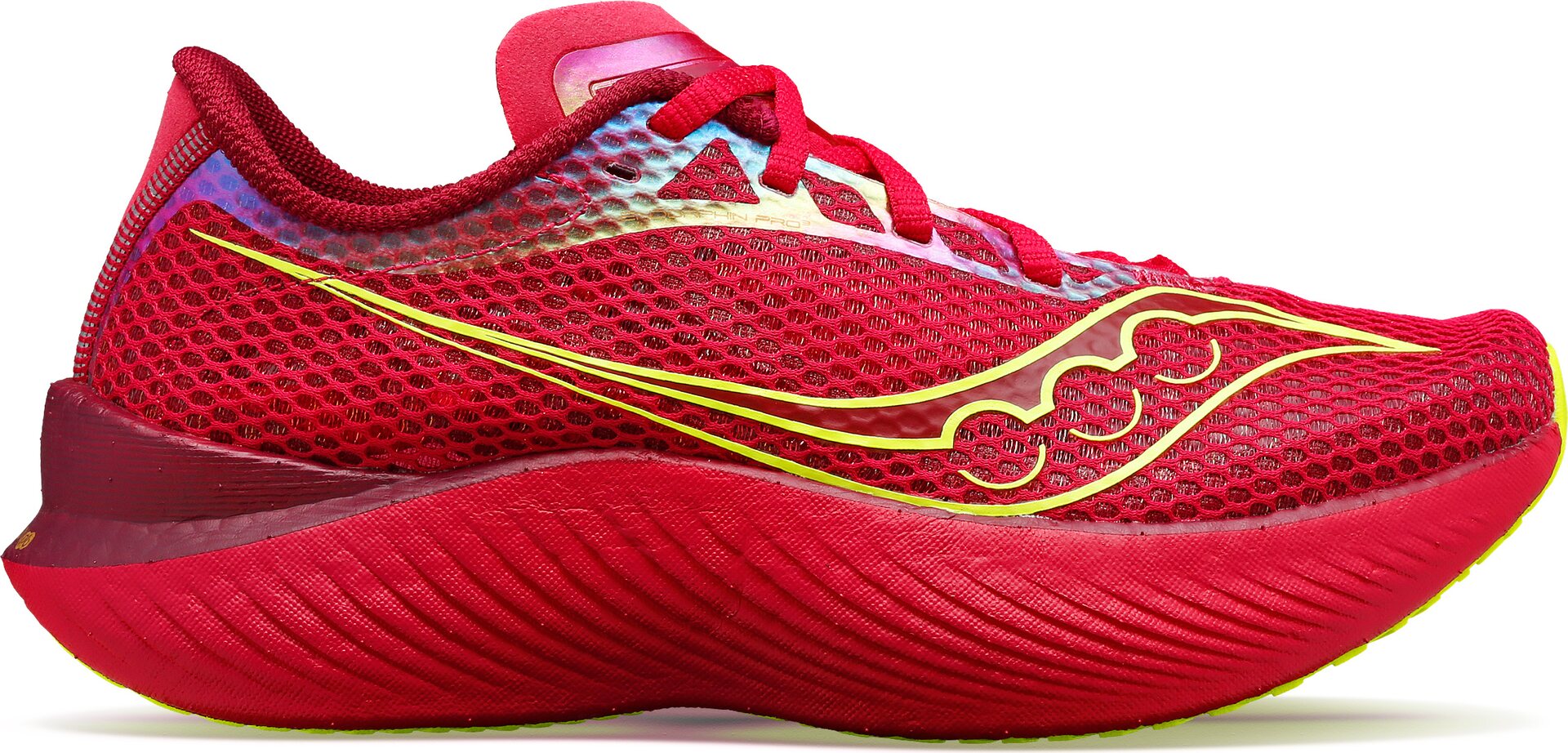 Saucony Endorphin Pro 3 Womens Red/Rose