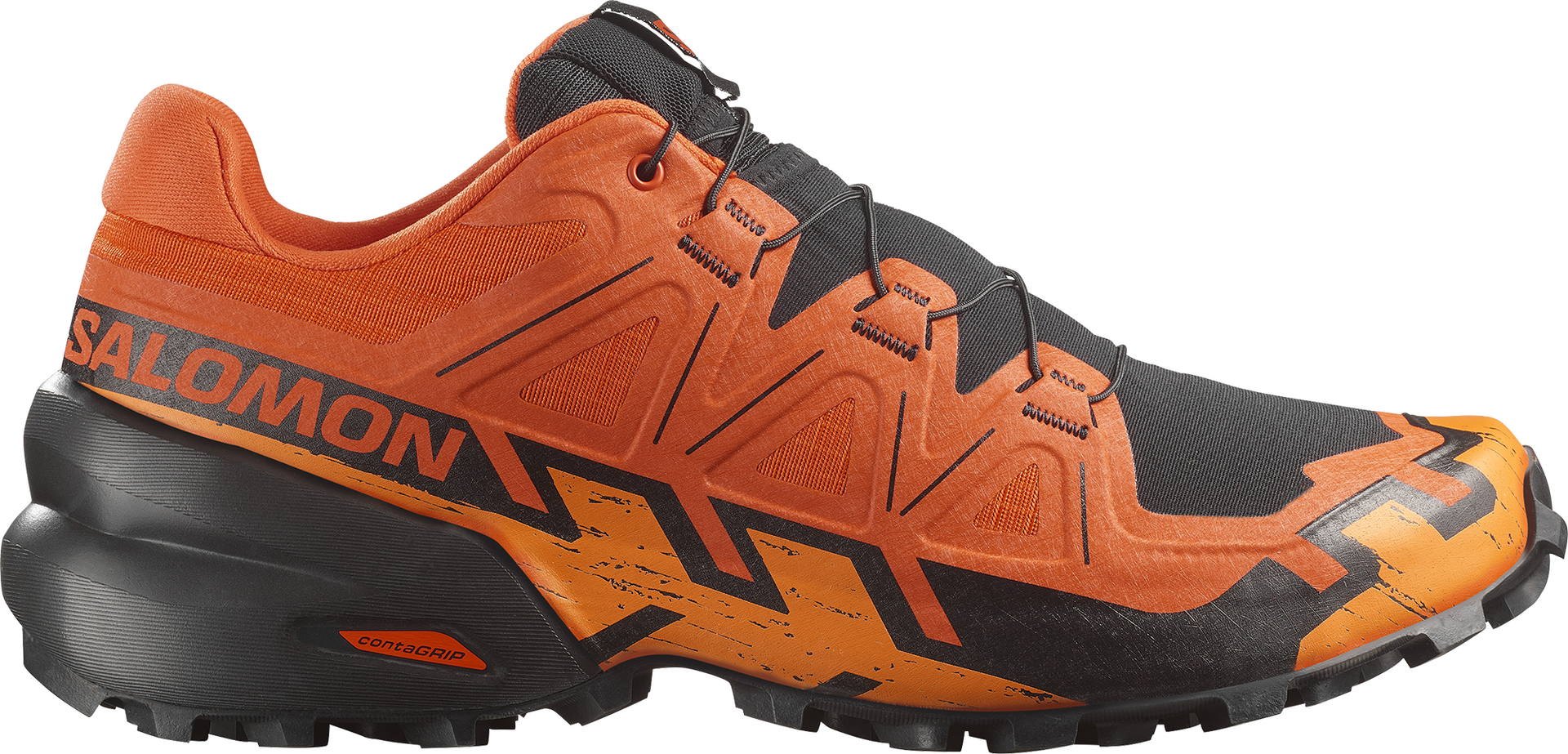 Salomon Speedcross 6 Color Capsule Mens Red Orange/Black/Turmeric